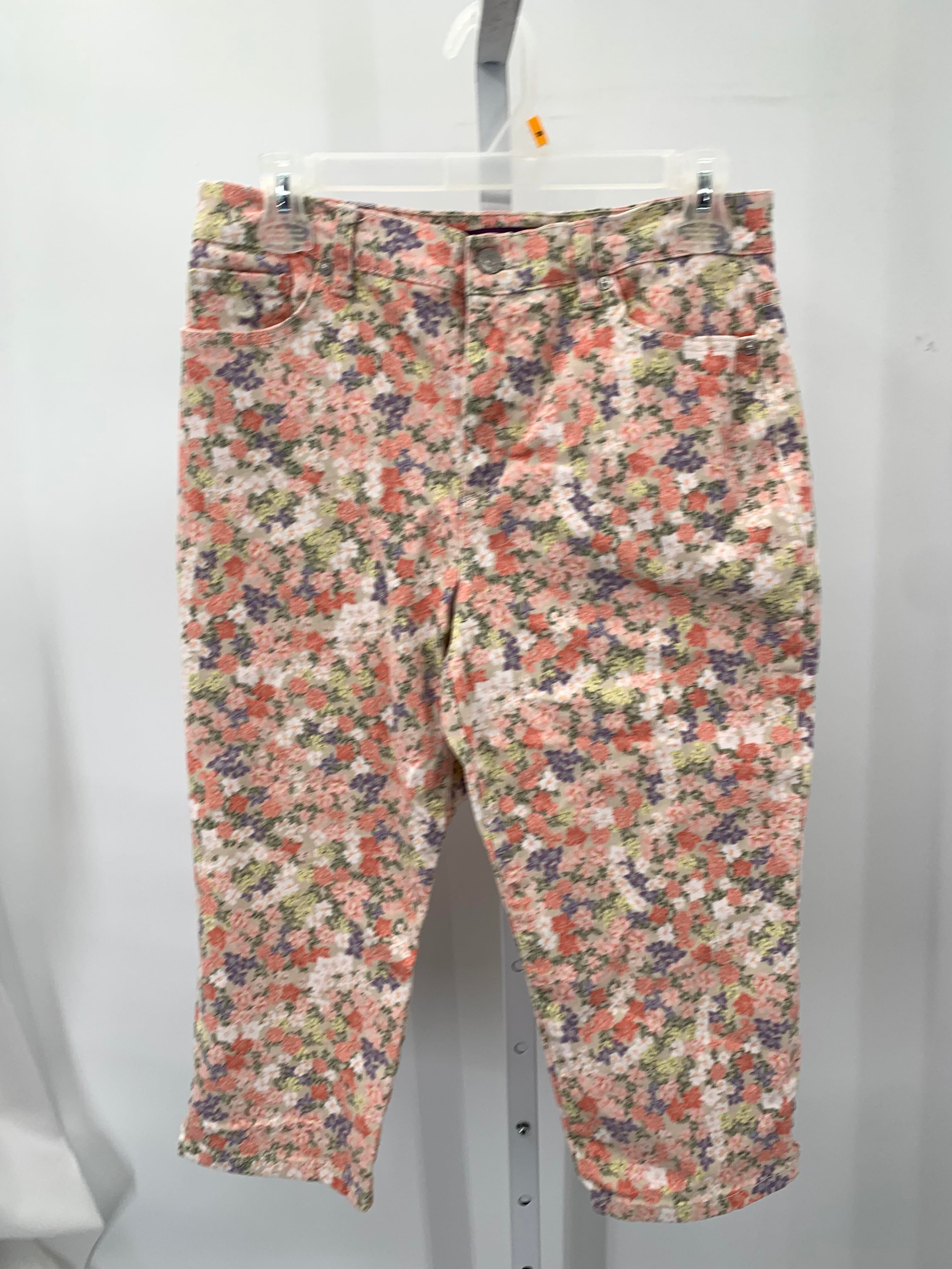 Gloria Vanderbilt Size 10 Petite Petite Capri Pants