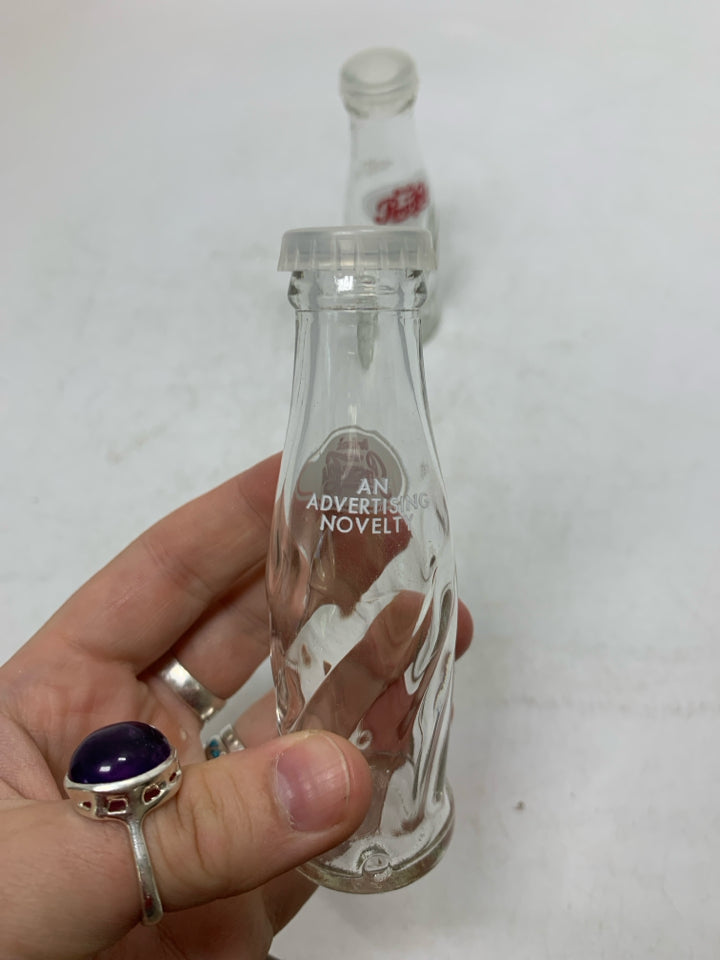 PEPSI BOTTLE SALT/PEPPER SHAKERS.