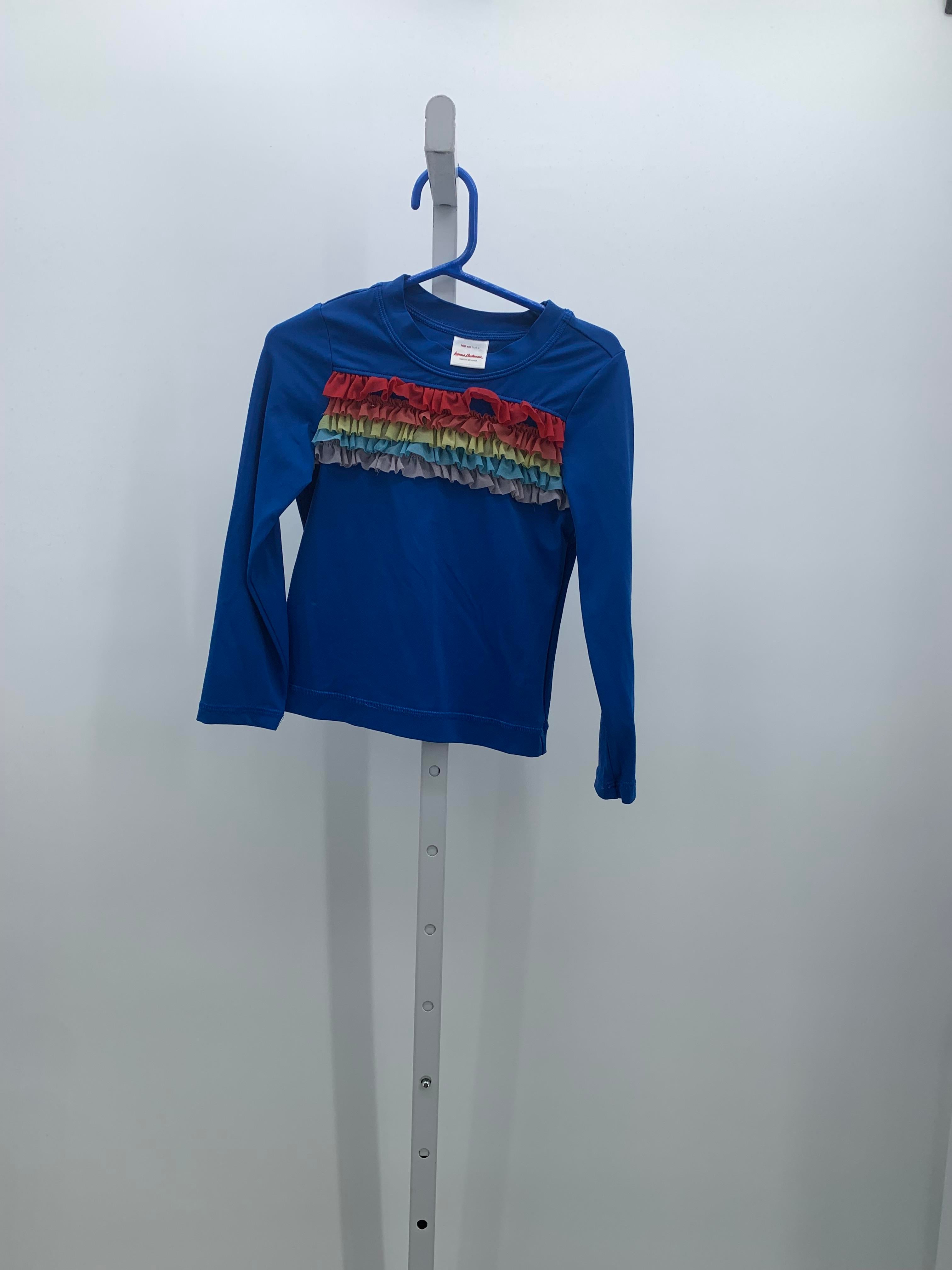 Hanna Anderson Size 4 Girls Swim Shirt