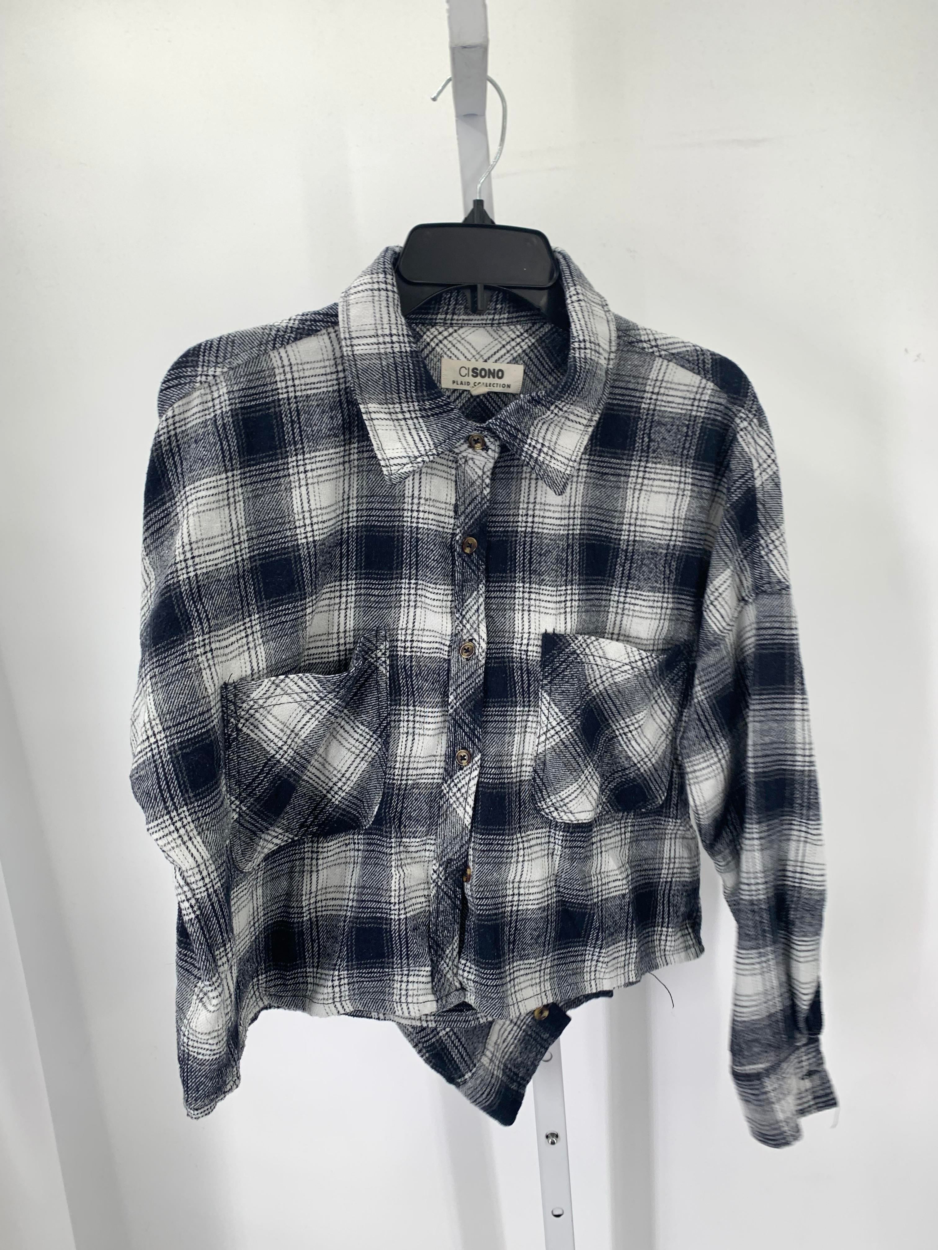 Ci Sono Size Medium Juniors Long Sleeve Shirt