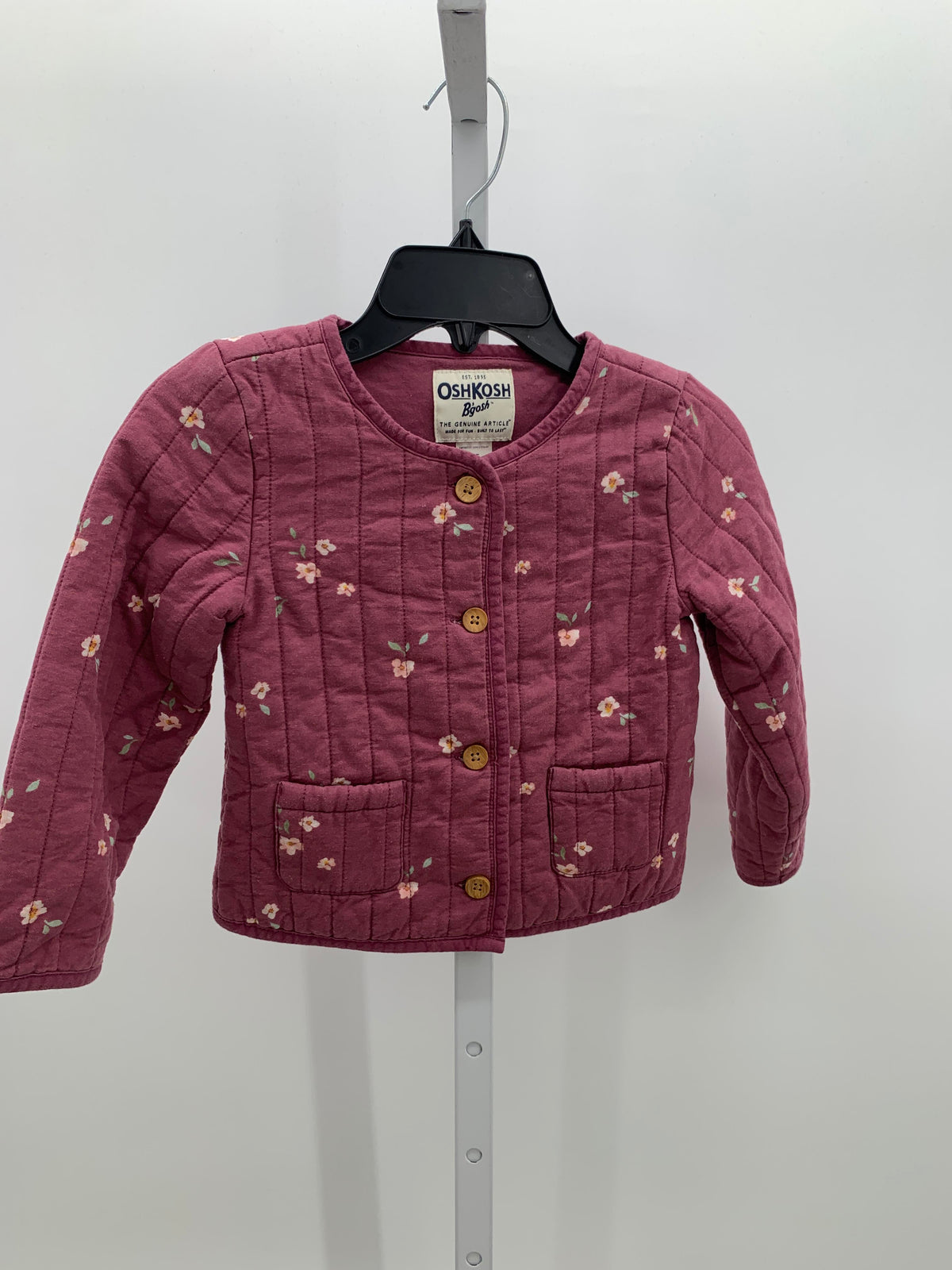 Osh Kosh Size 4T Girls Sweat Jacket