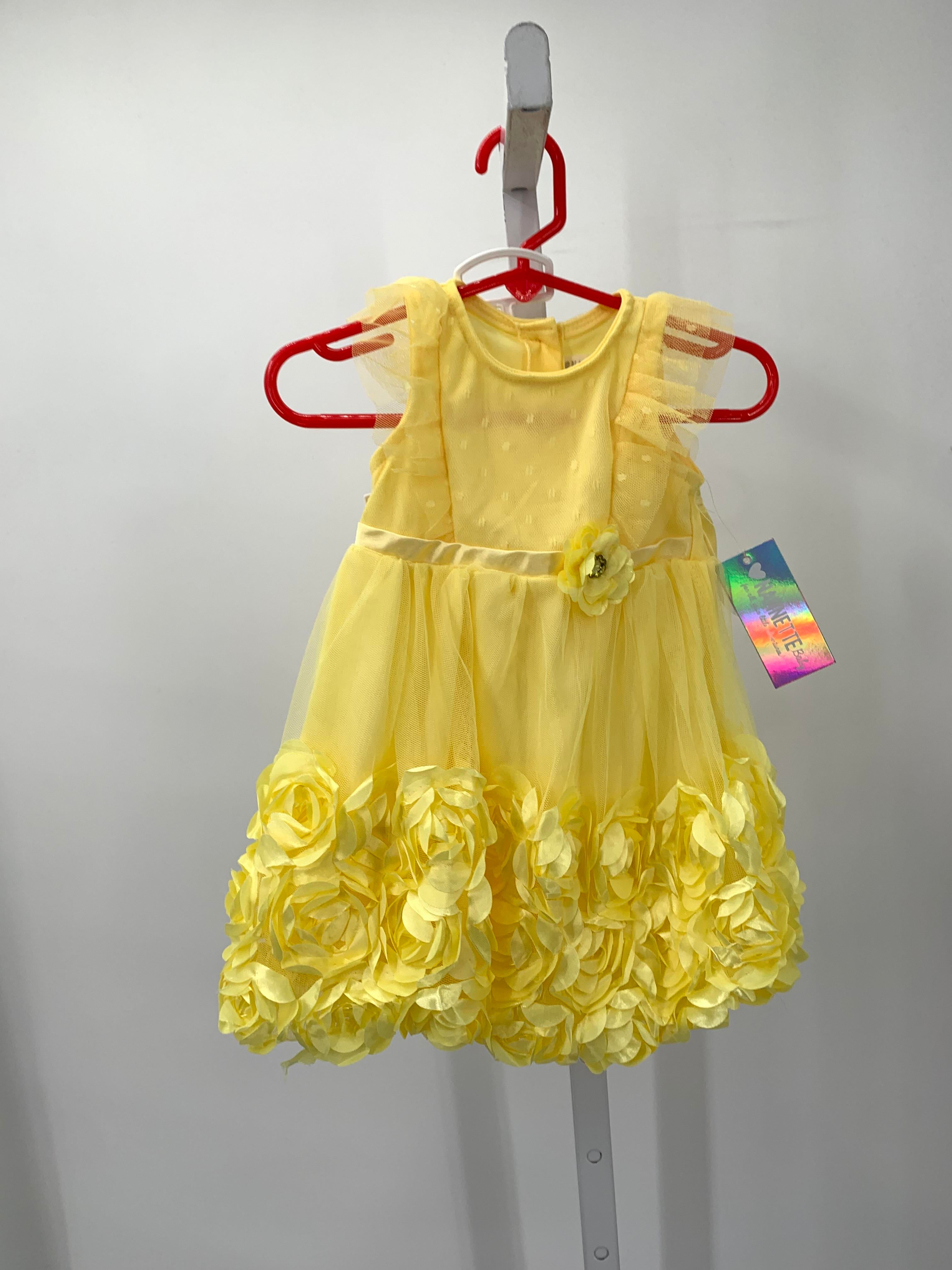 Nannette Size 12 Months Girls Short Sleeve Dress