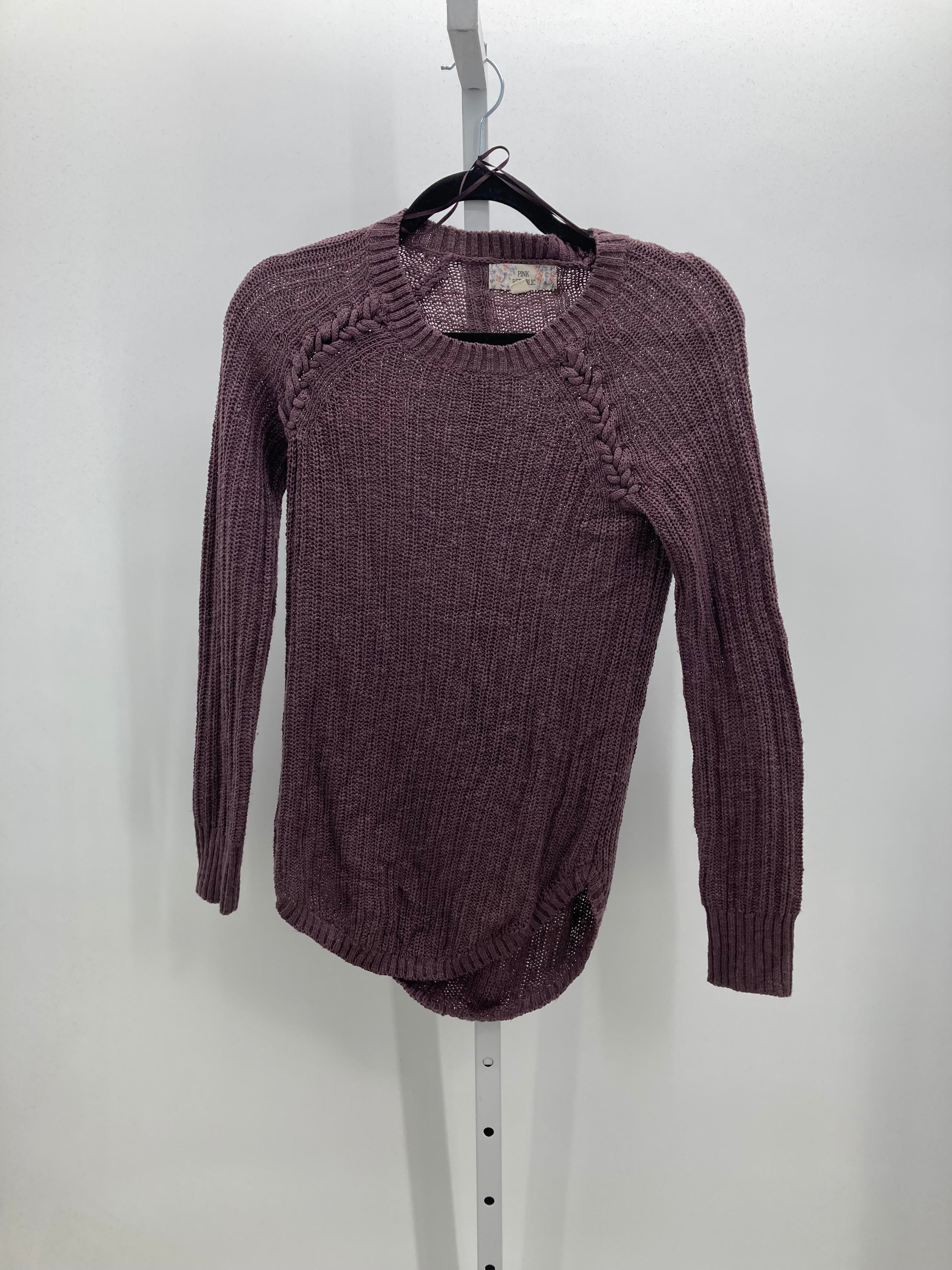 Pink Republic Size X Small Juniors Long Sleeve Sweater