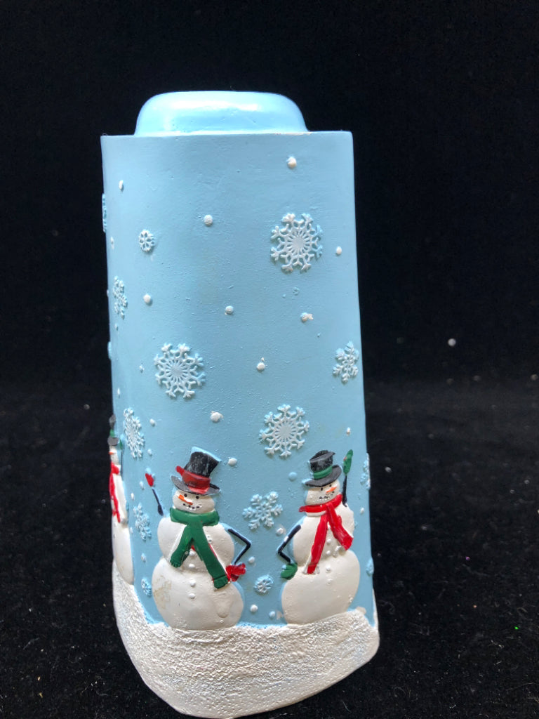 SNOWMAN SOAP COVER.