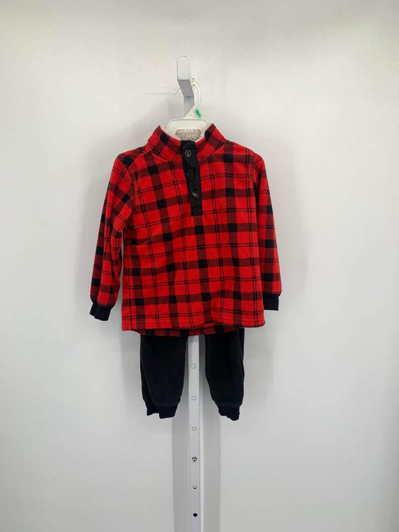 BLACK PLAID FLEECE SHIRT AND PANTS