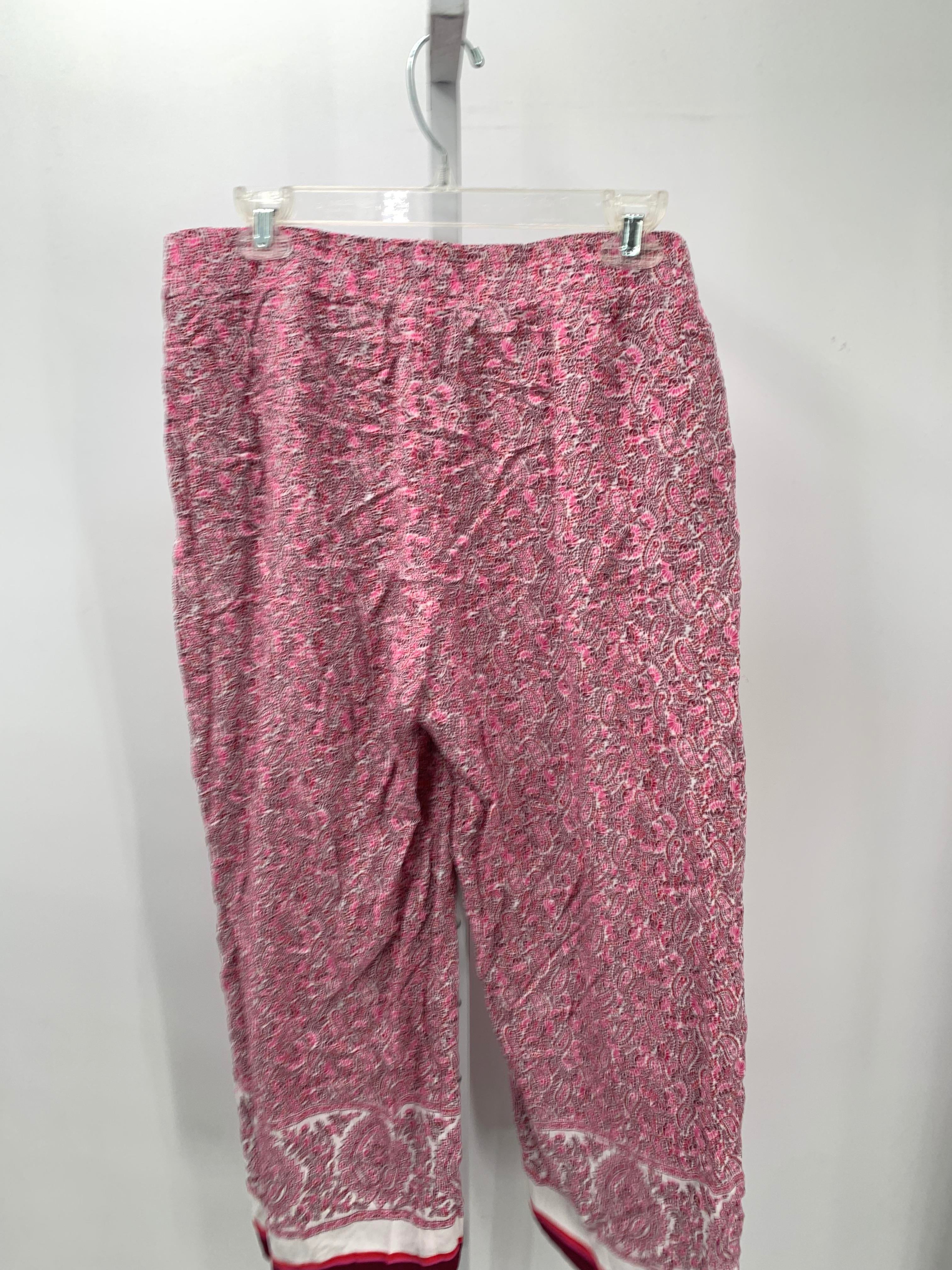 J-Jill Size Medium Misses Capri Pants