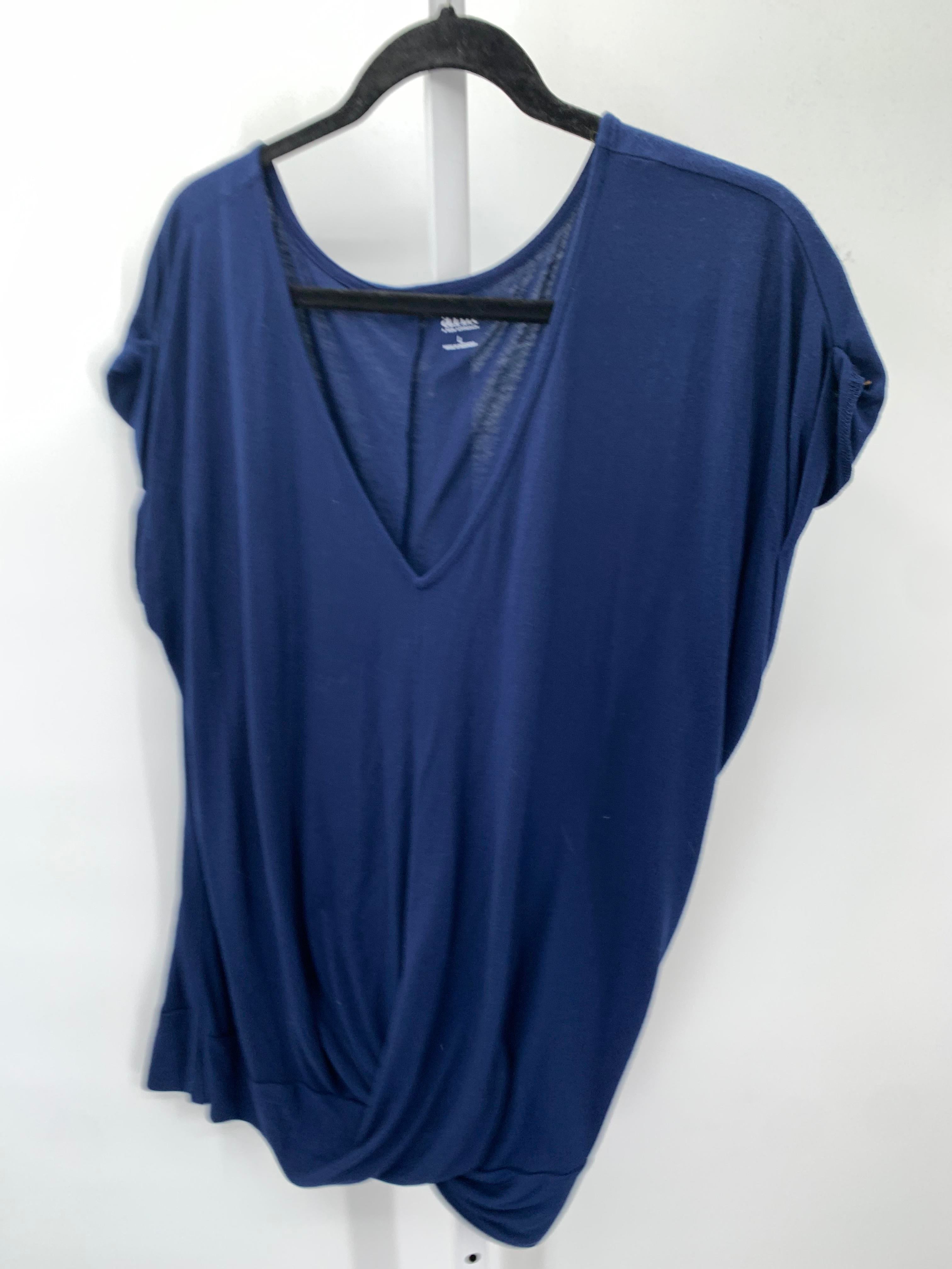 A.N.A. Size Large Misses Short Sleeve Shirt