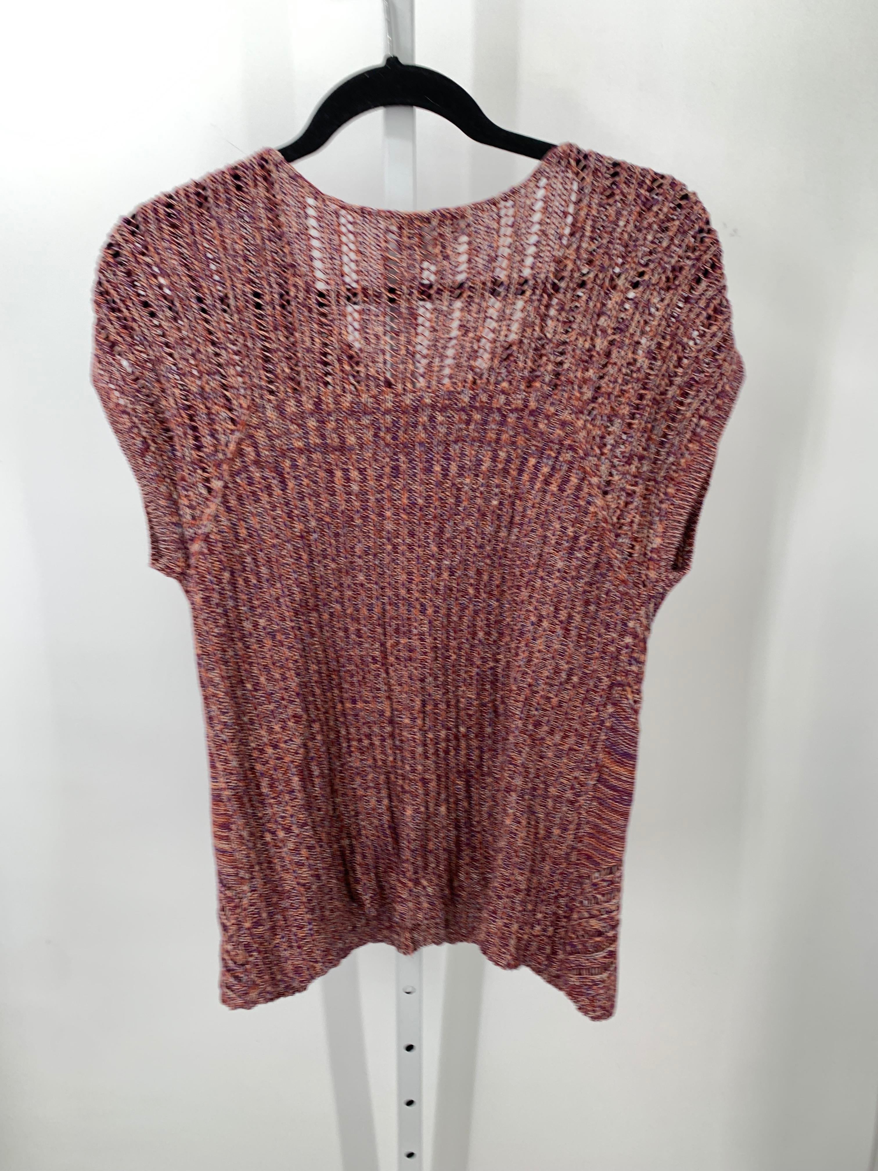 Coldwater Creek Size Medium Misses Short Slv Sweater