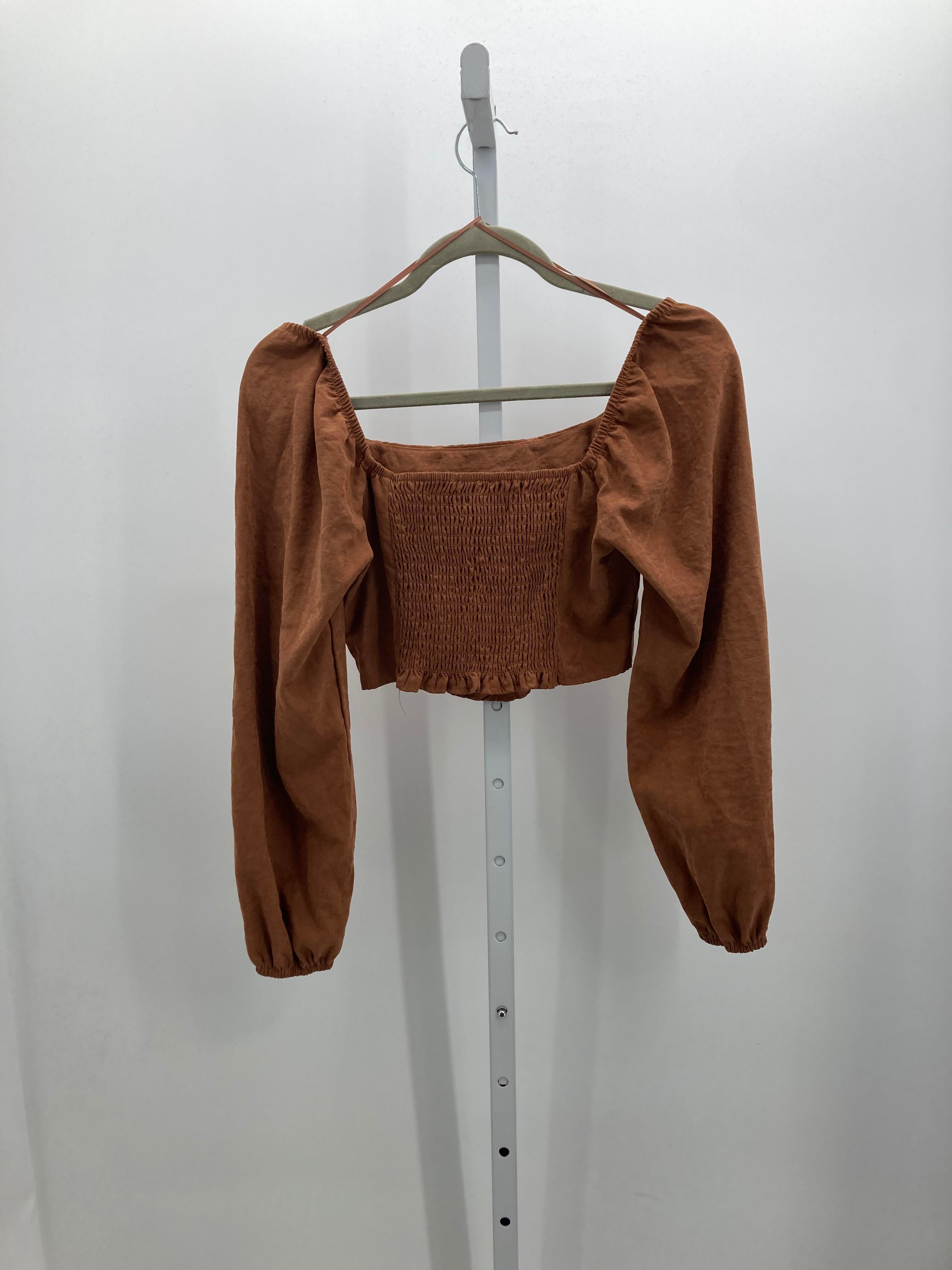Size Small Juniors Long Sleeve Shirt