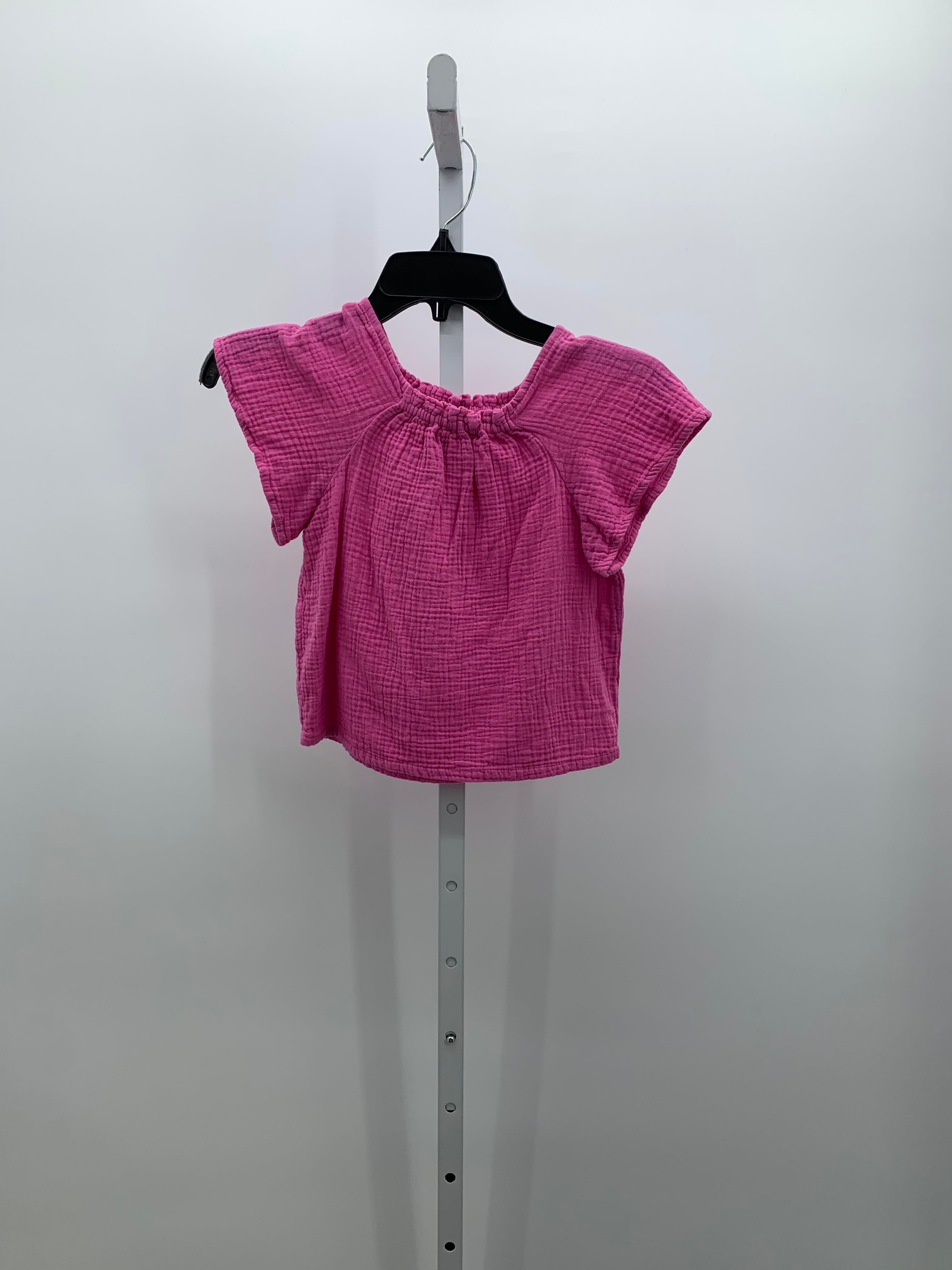 Hanna Anderson Size 5 Girls Short Sleeve Shirt
