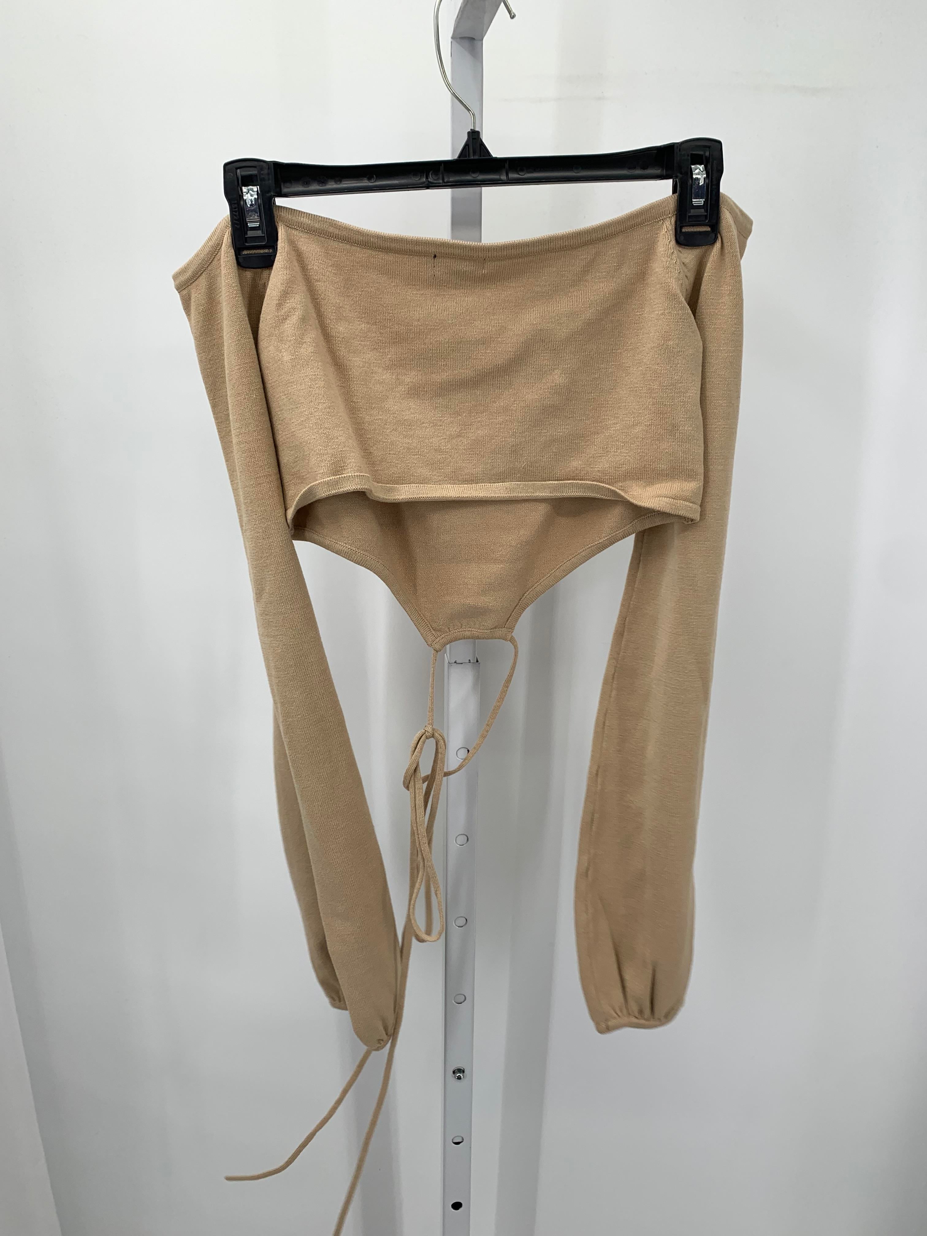 Size Large Juniors Long Sleeve Sweater