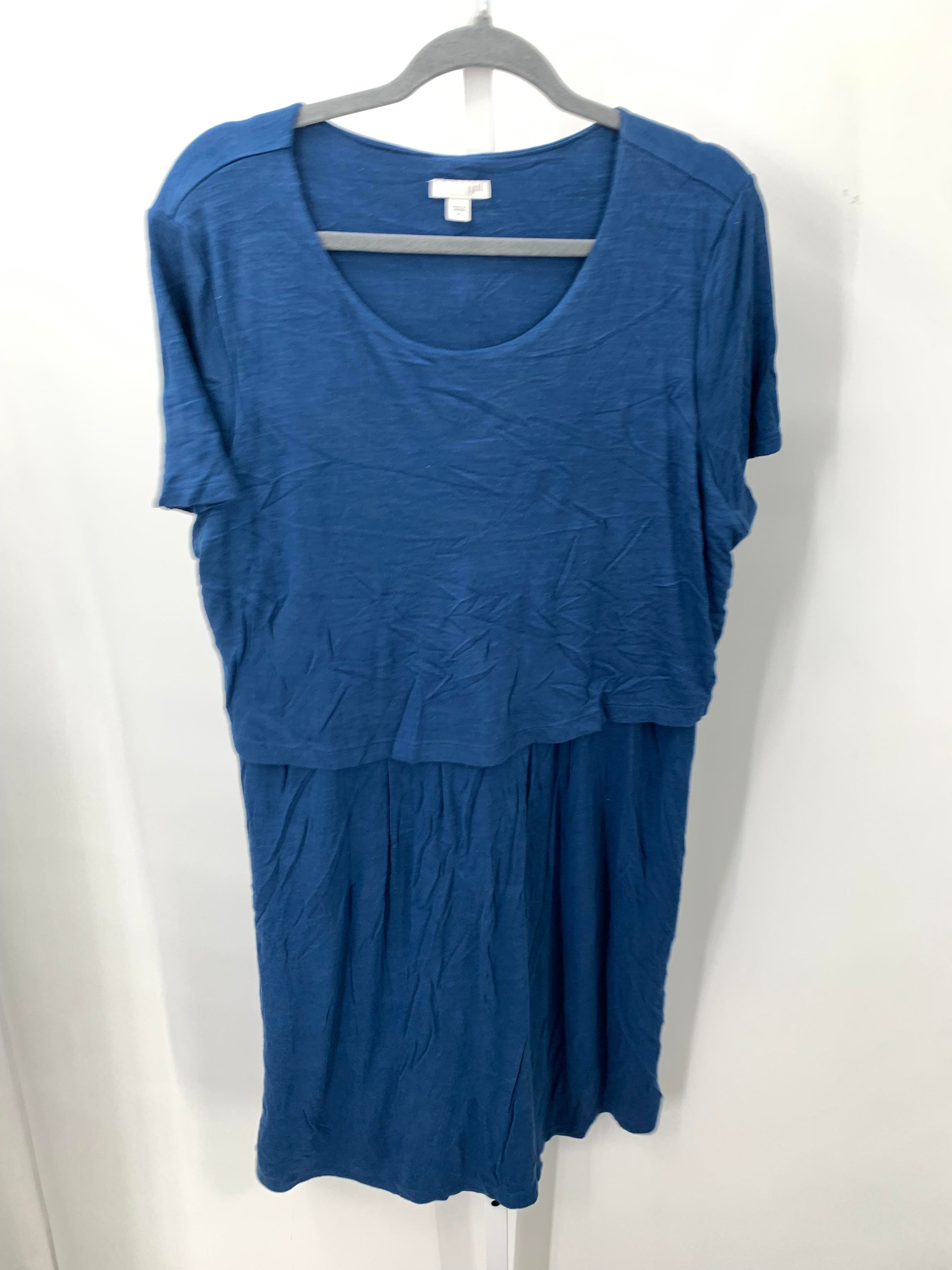 J-Jill Size Extra Large Misses Short Sleeve Dress