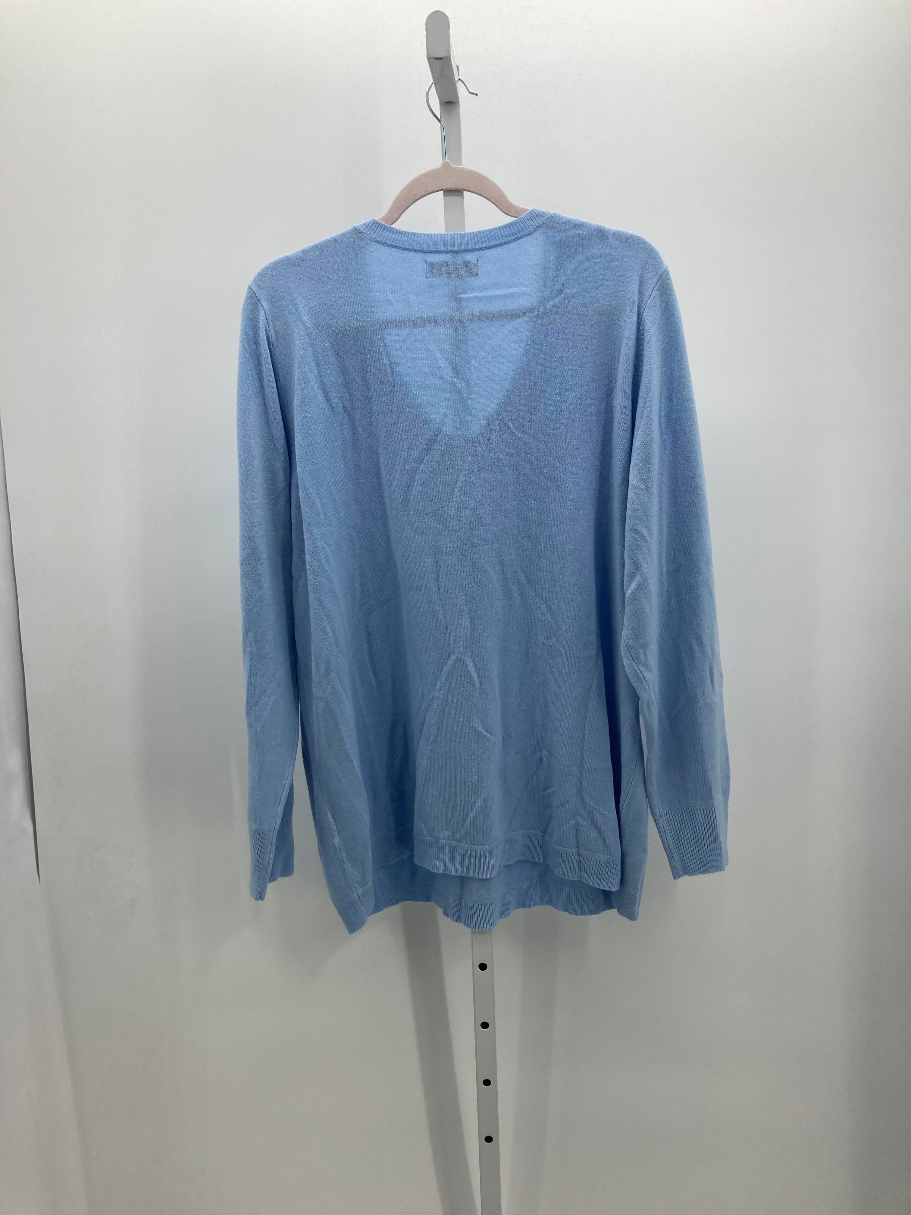 Croft & Barrow Size 2X Womens Long Slv Sweater
