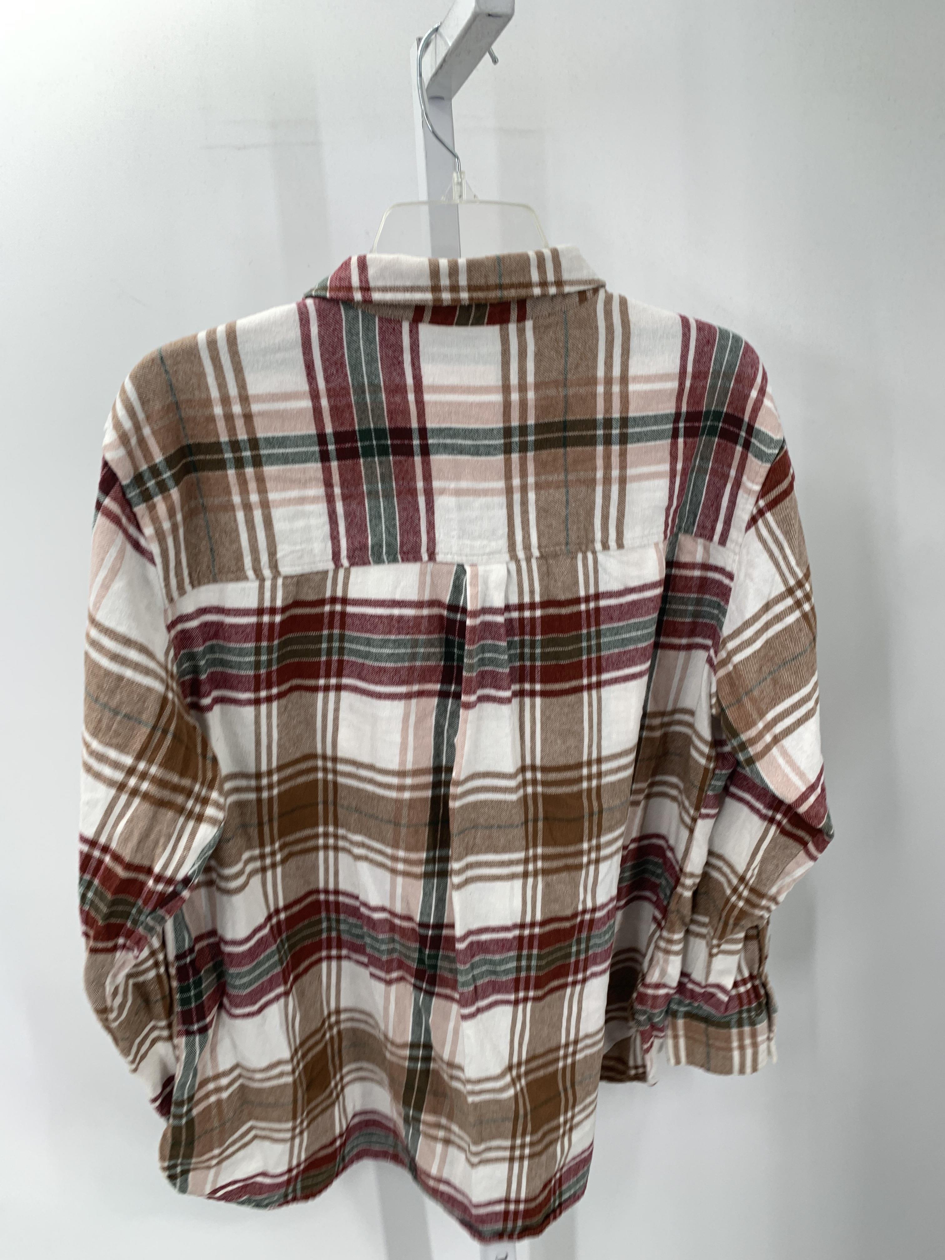 SO Size Large Juniors Long Sleeve Shirt