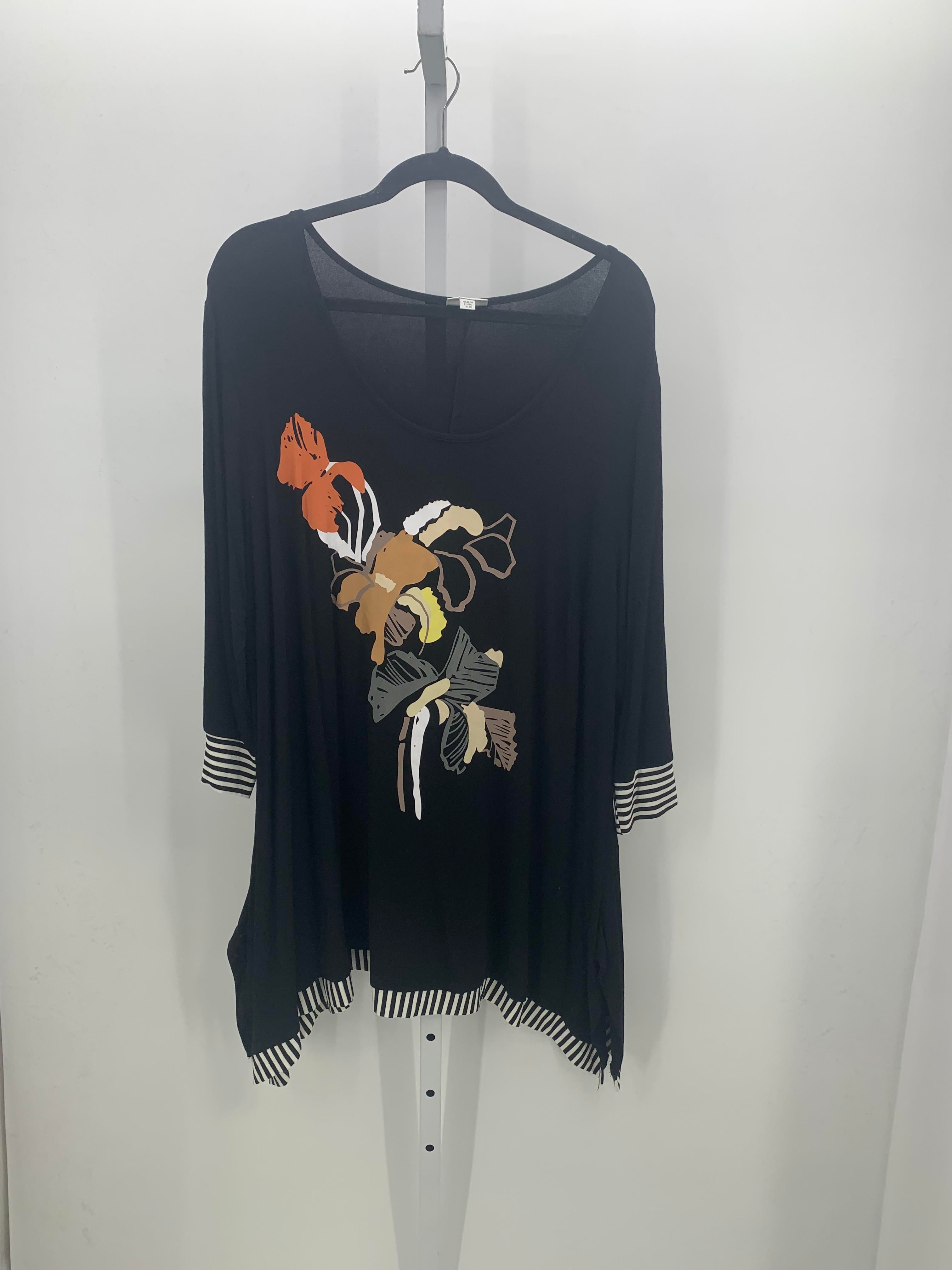 Avenue Size 18/20 W Womens 3/4 Sleeve Shirt