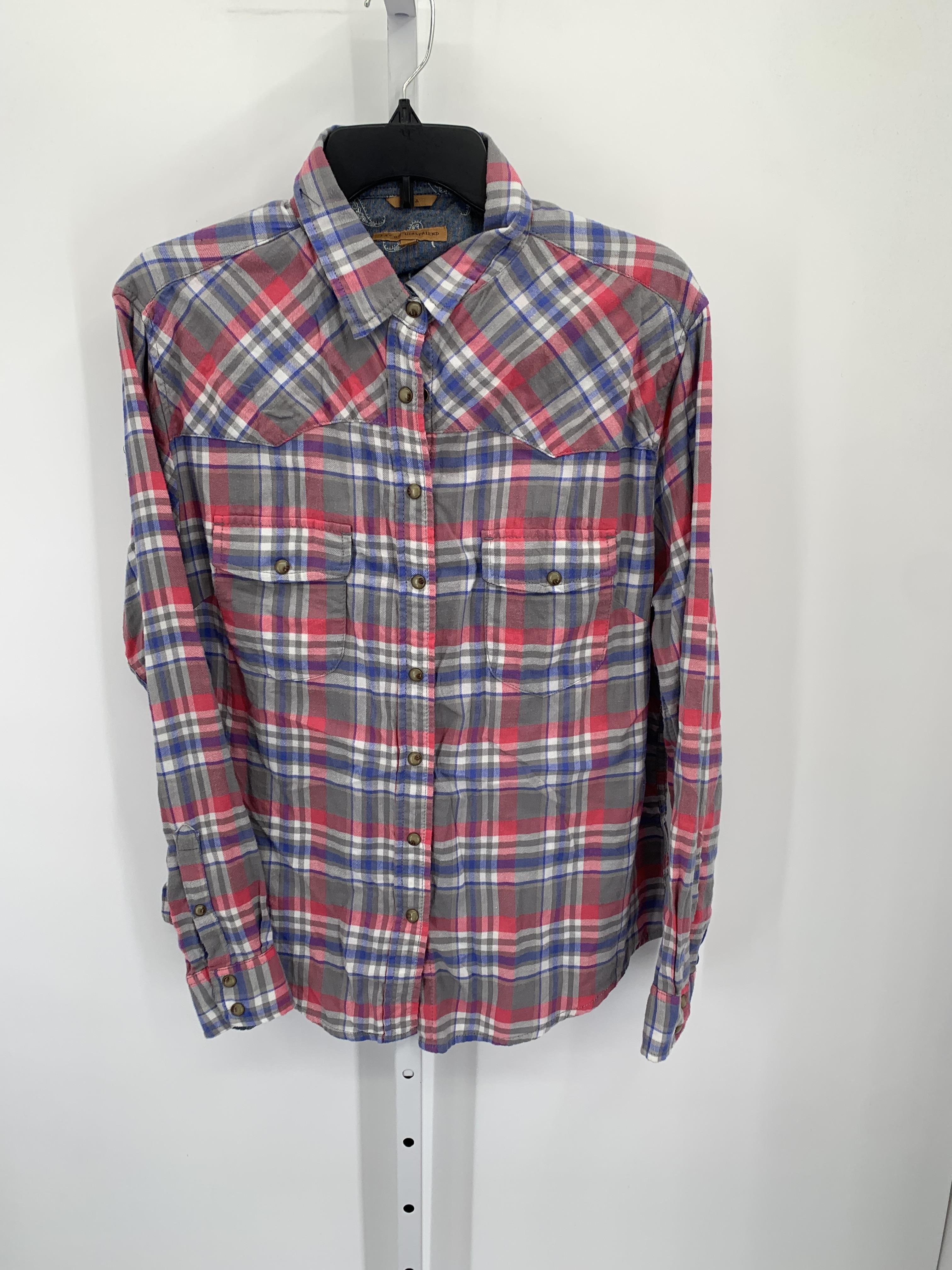 Size Large Juniors Long Sleeve Shirt