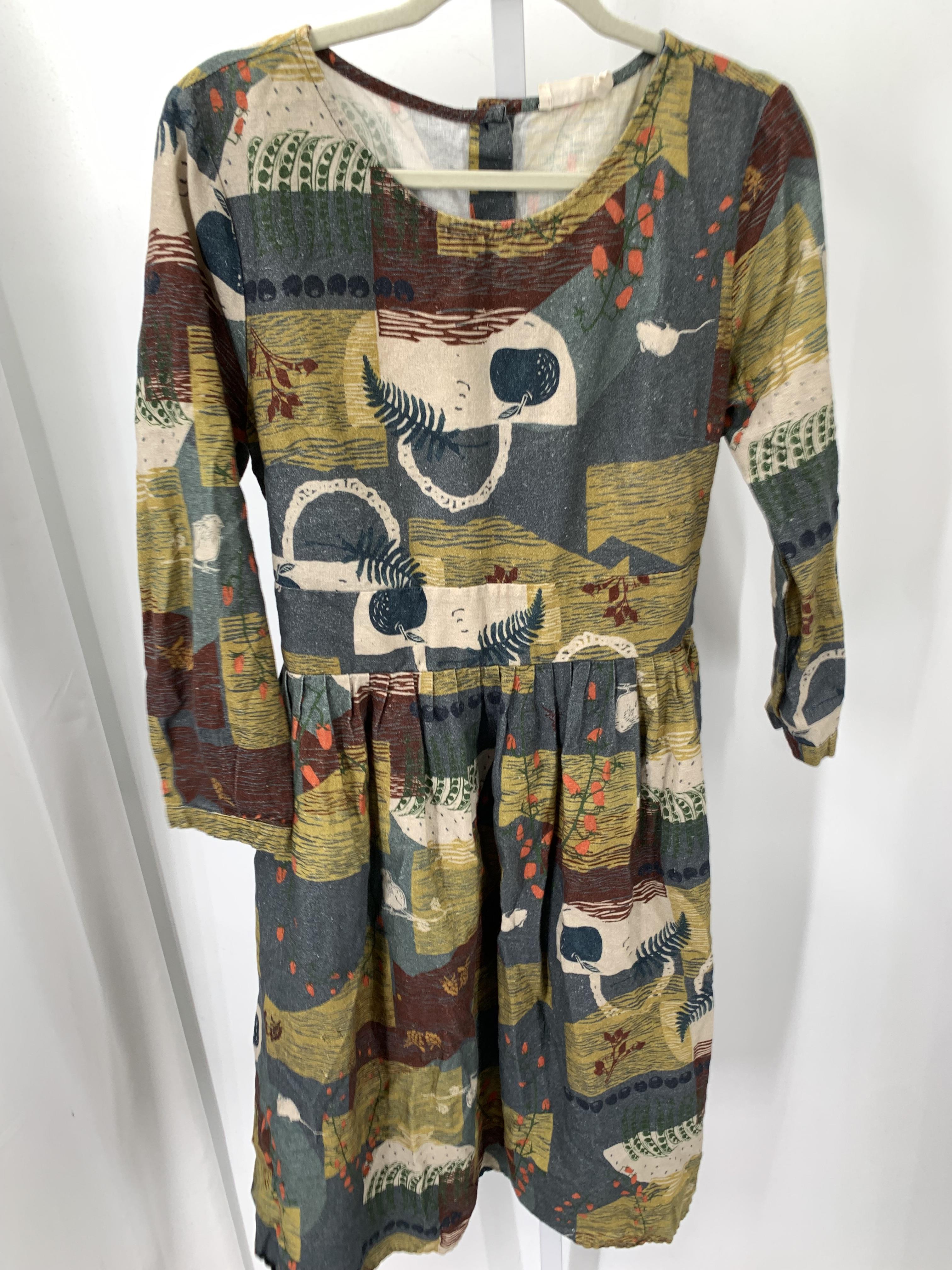 Size Large Misses Long Sleeve Dress
