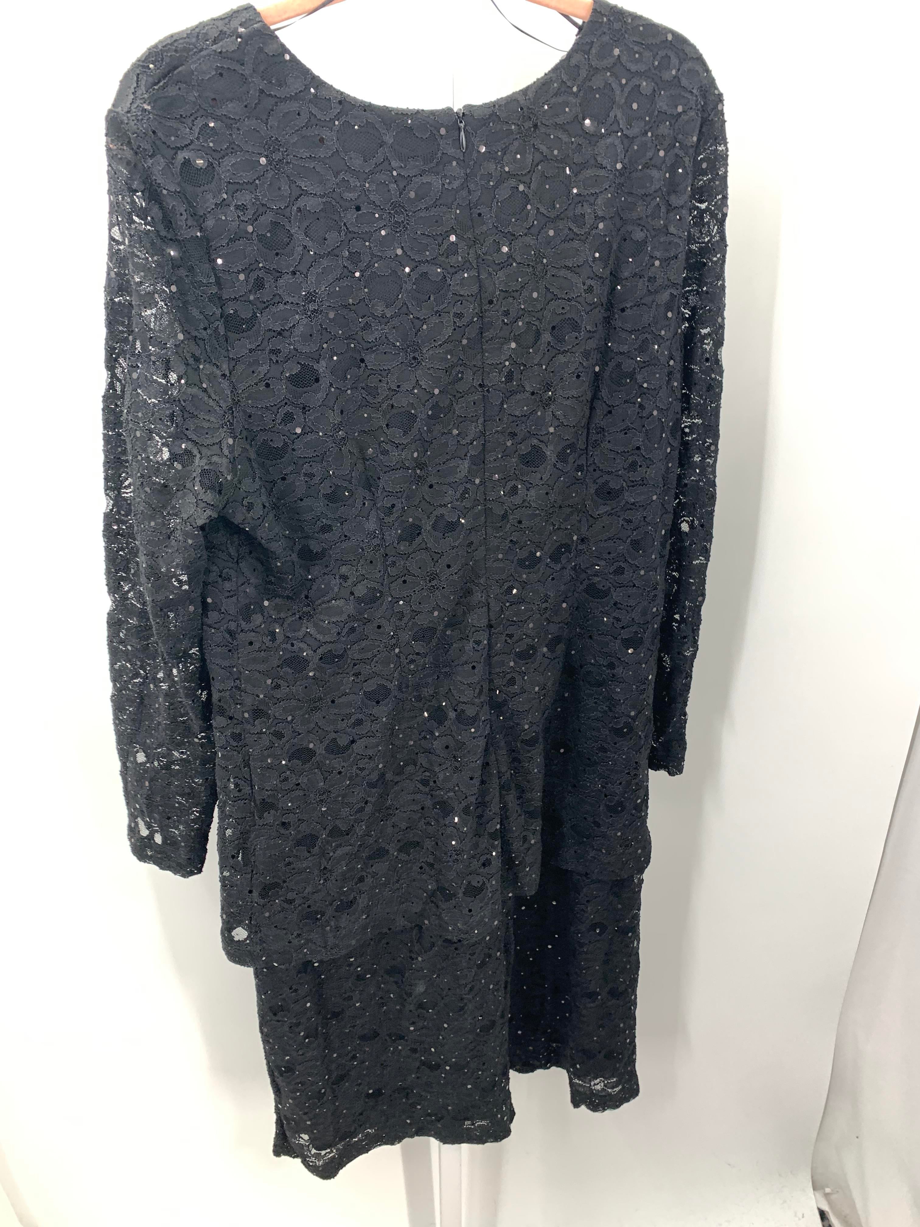 R&M Richards Size 16 Misses Long Sleeve Dress