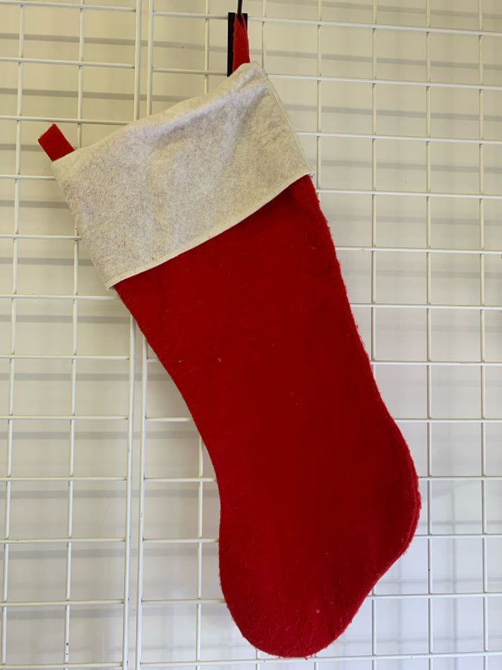 LARGE RED STOCKING.