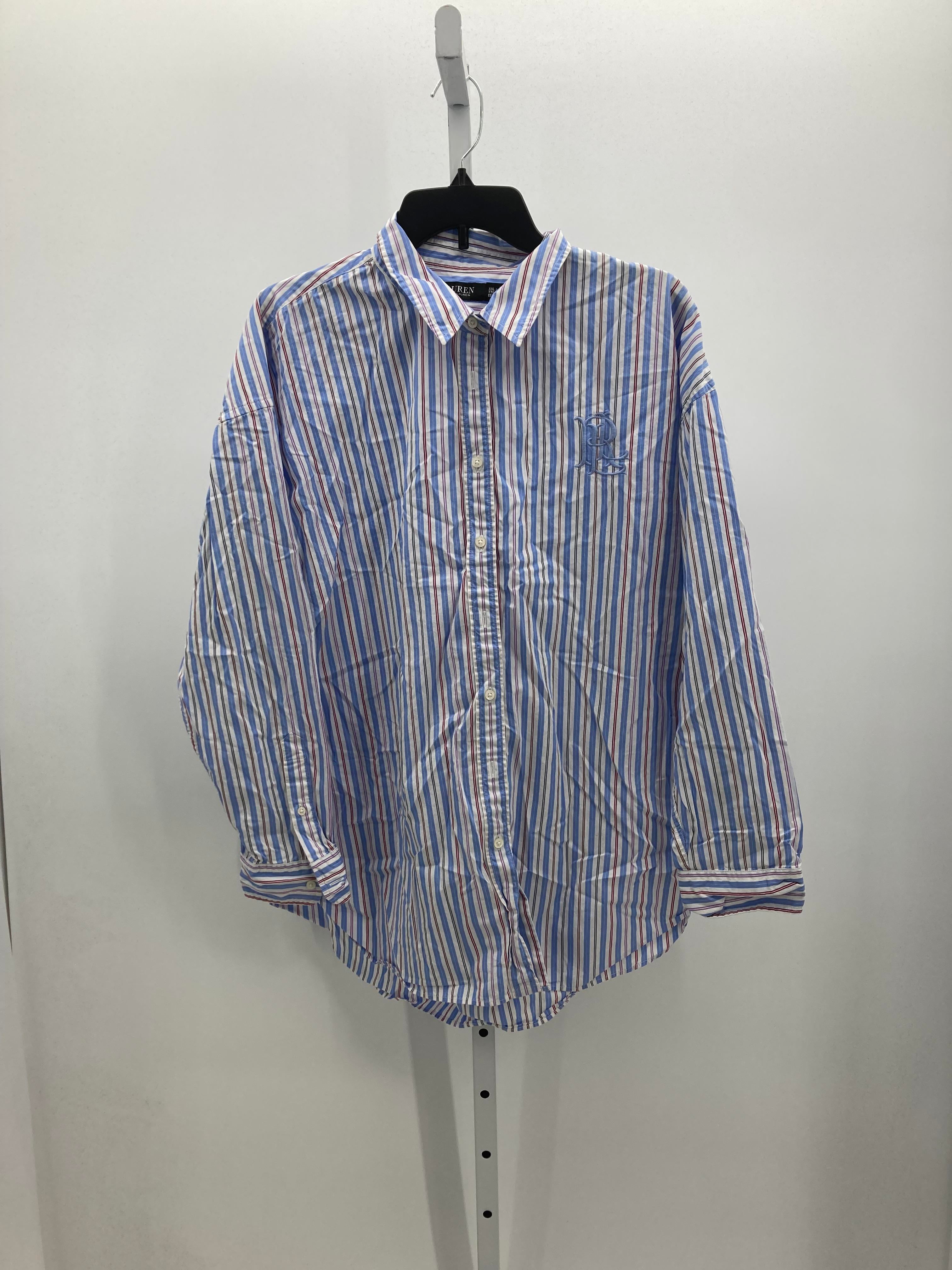 Ralph Lauren Size XXL Misses Long Sleeve Shirt