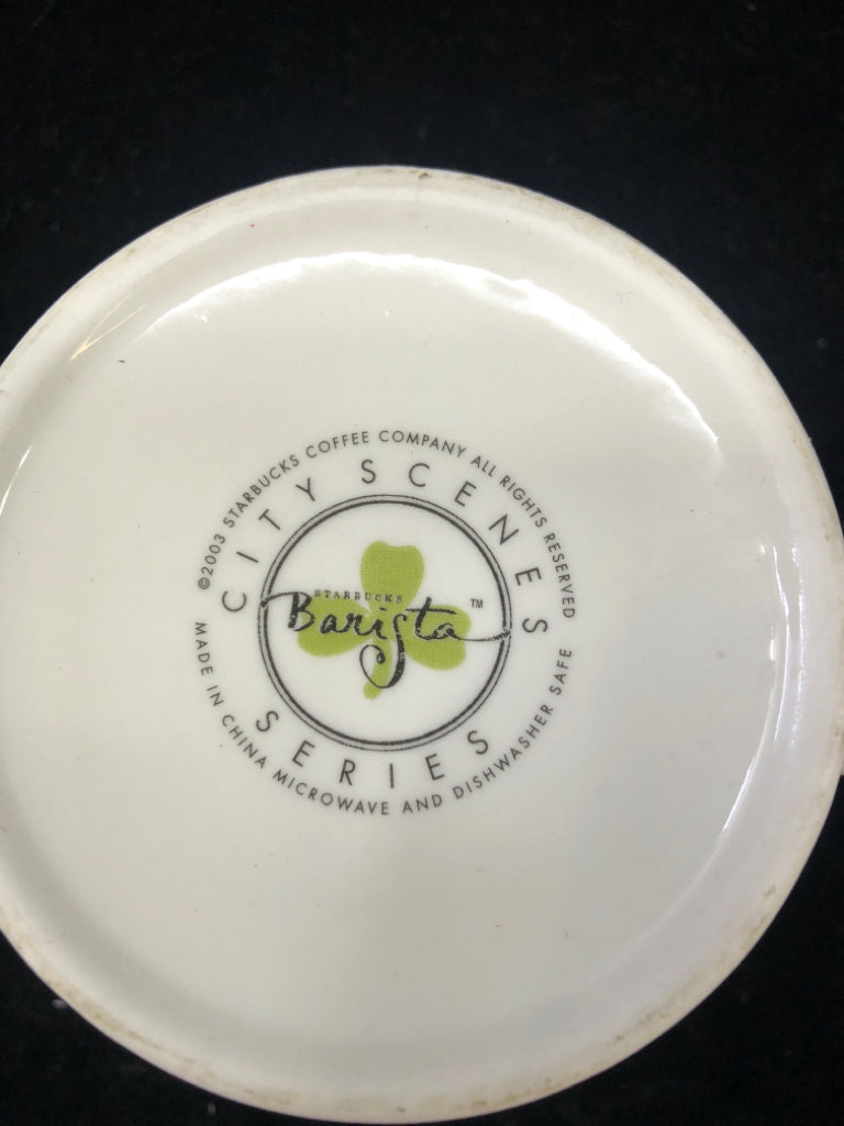 STARBUCKS GEORGE WASHINGTON BOSTON PUBLIC GARDEN MUG.