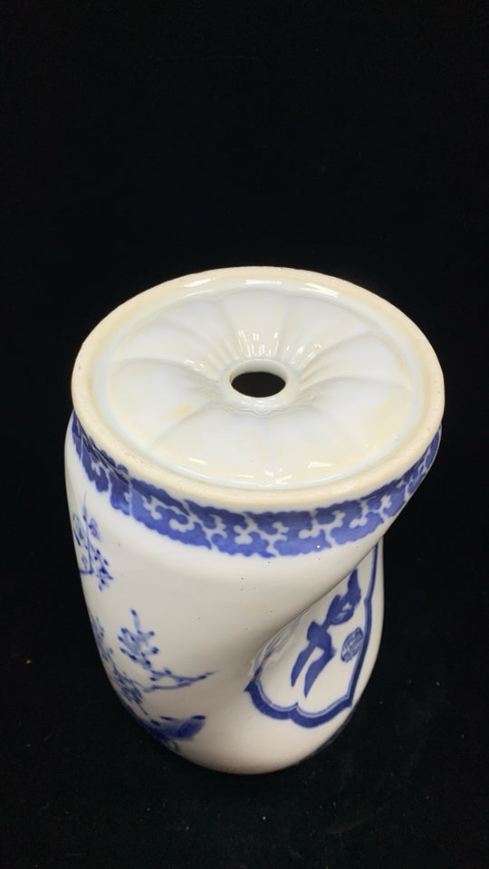 VTG ASIAN STYLE PORCELAIN HEADREST.