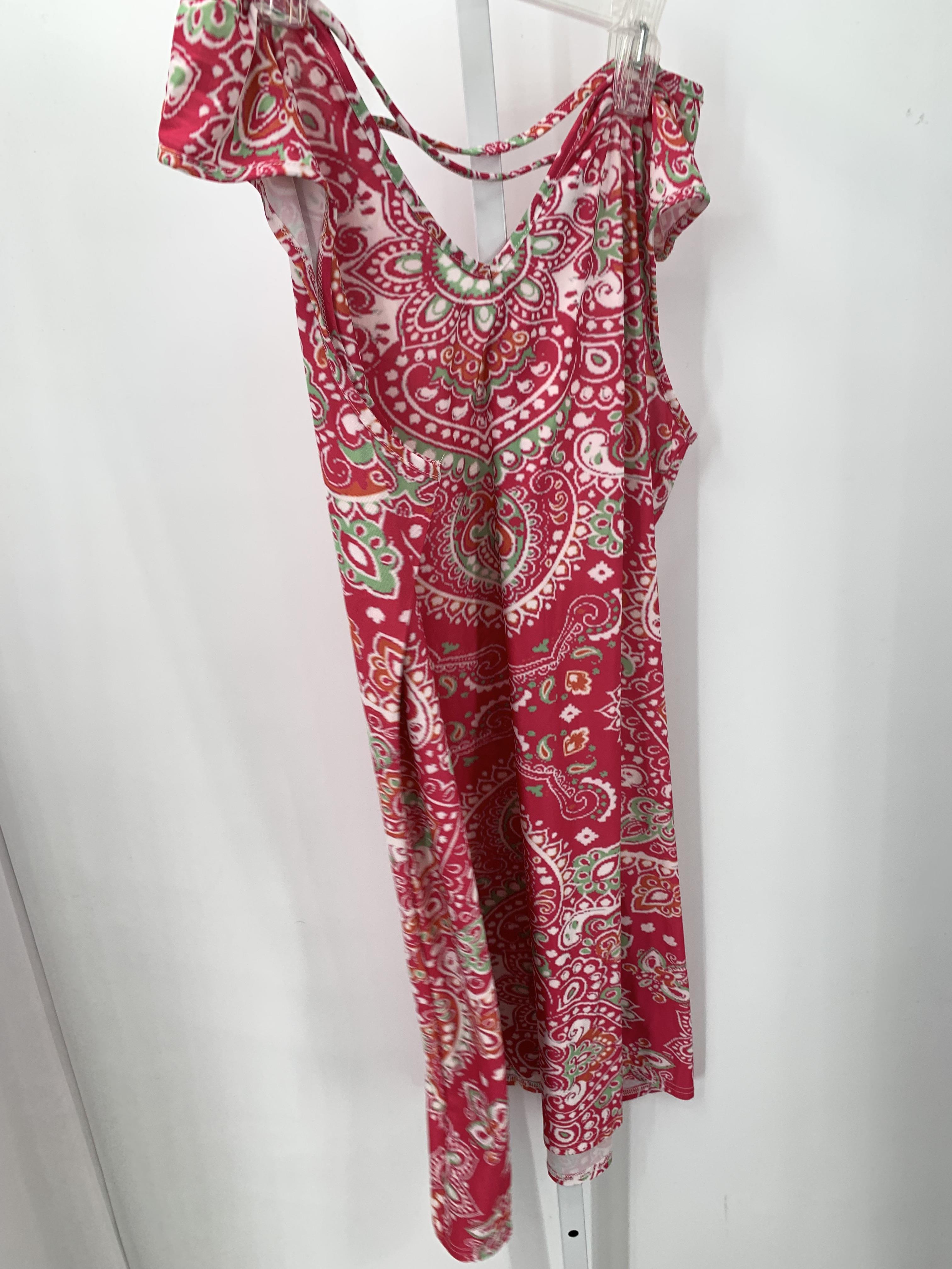 Size 4X Womens Short Sleeve Dress