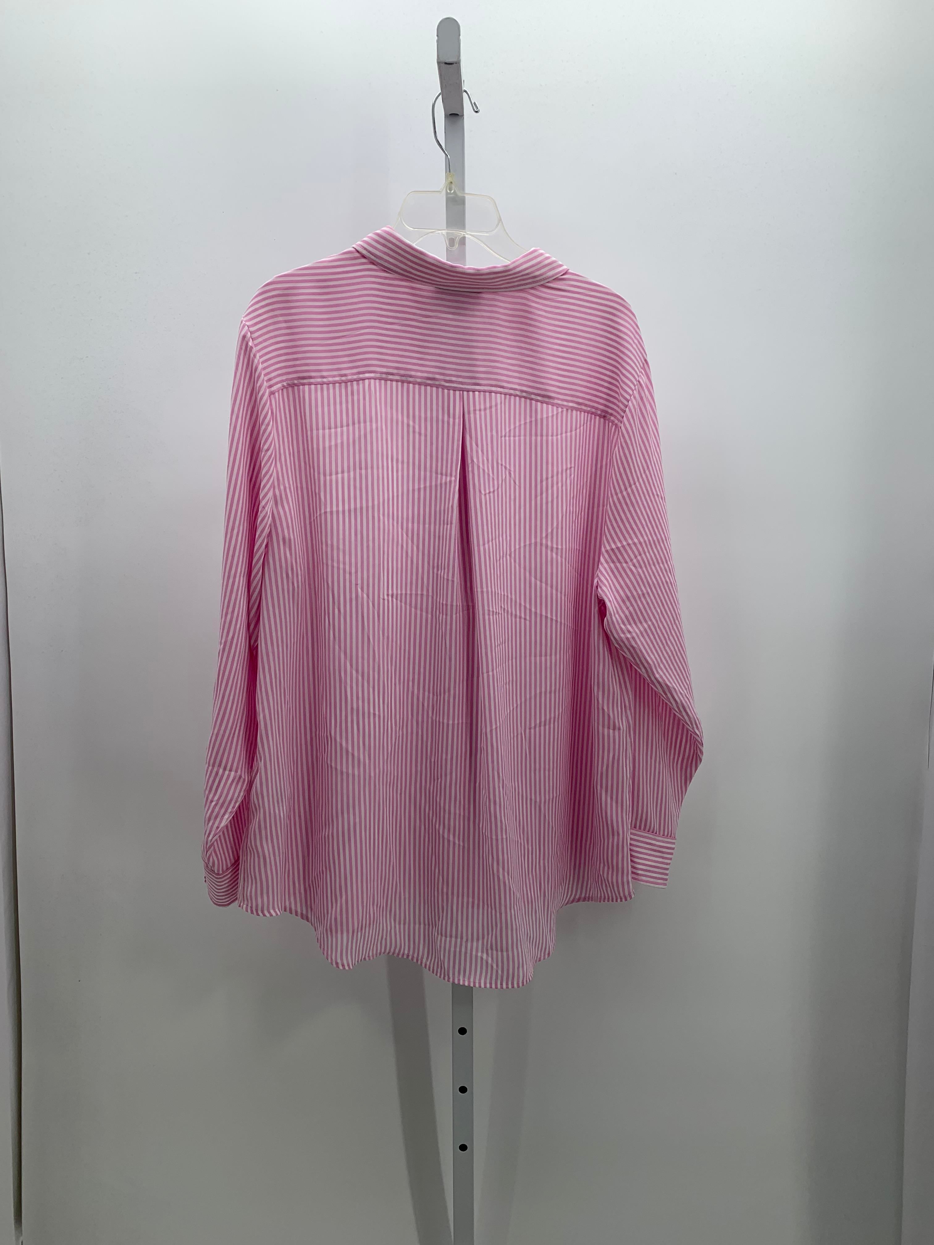 Size 2X Womens Long Sleeve Shirt