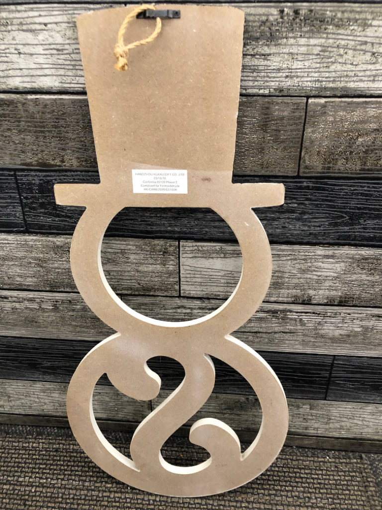 SNOWMAN S WALL DECOR.