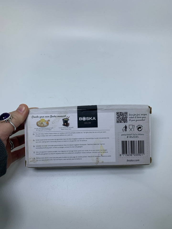 NIB BOSKA CHEESE MELTER.