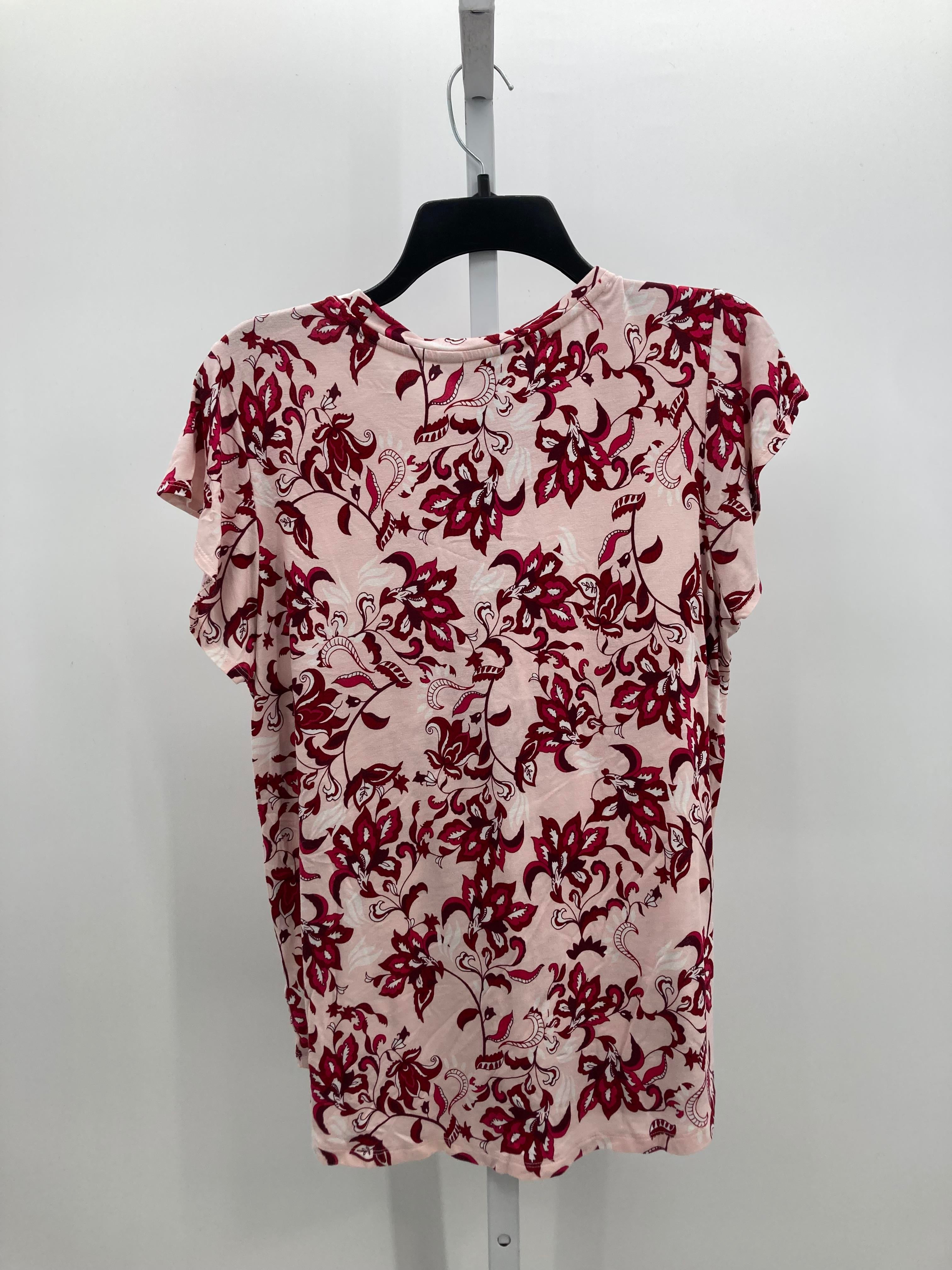 Liz Claiborne Size Large Petite Petite Short Sleeve Shirt