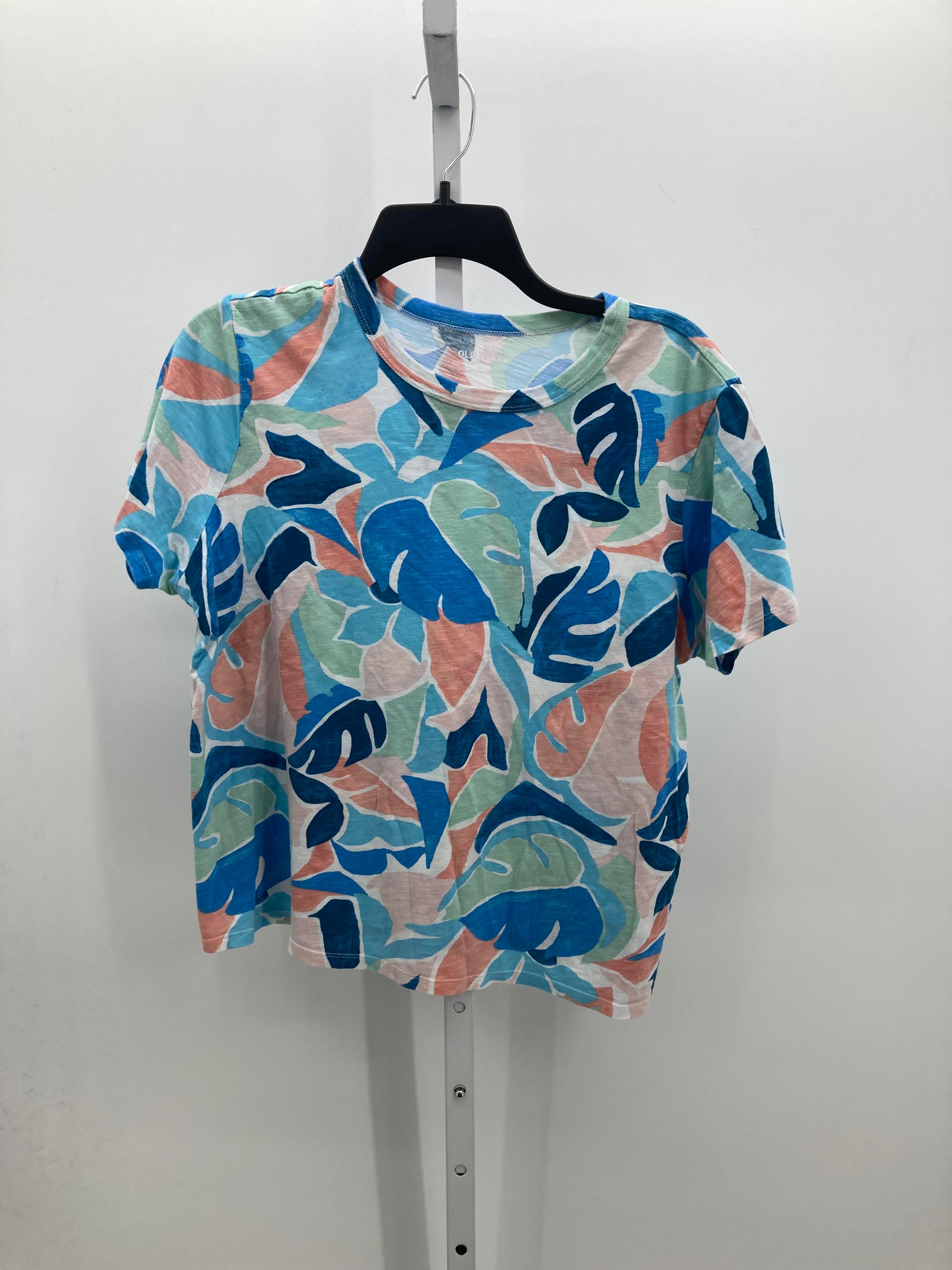 Old Navy Size Large Misses Short Sleeve Shirt