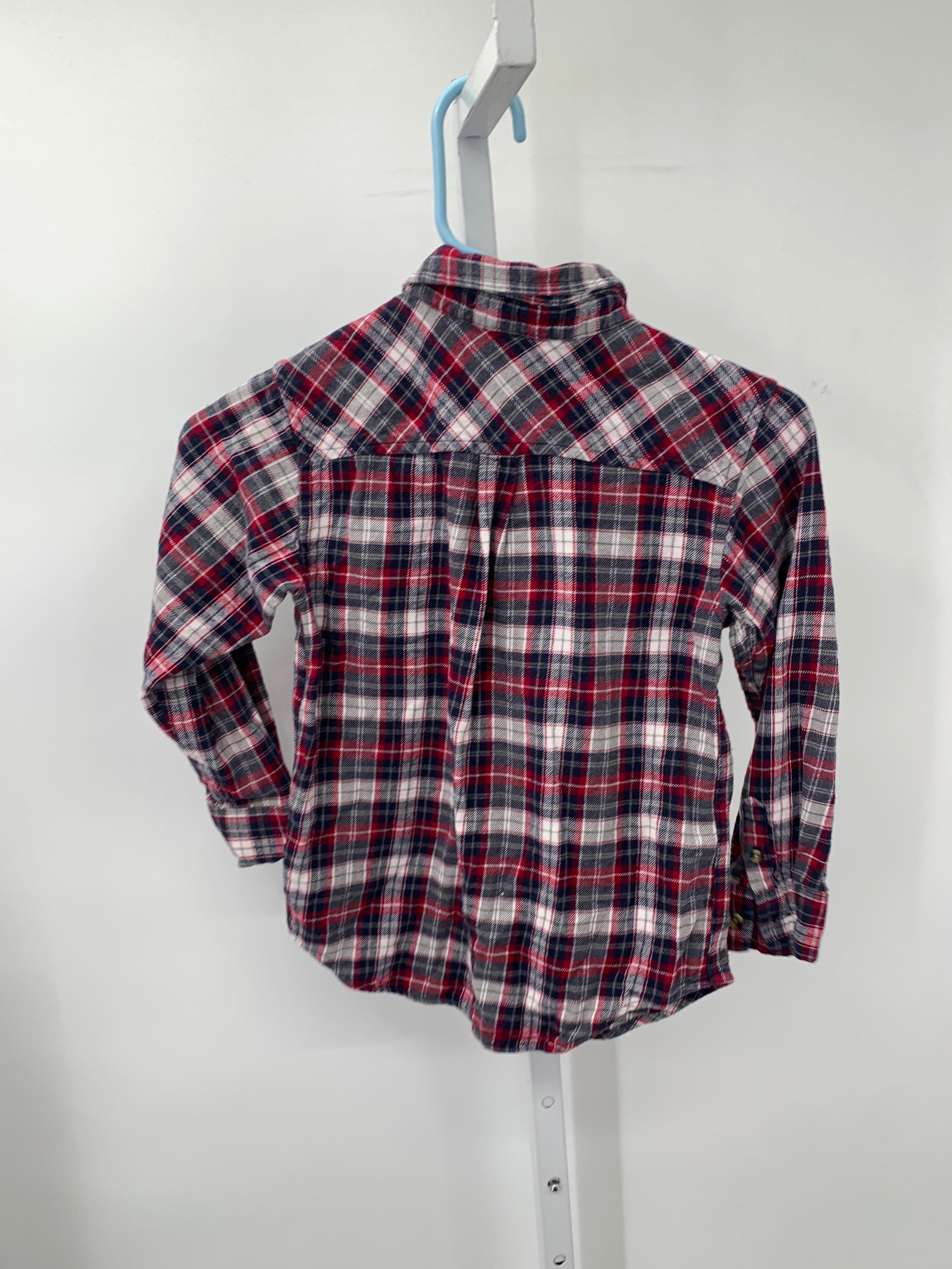 GREY RED PLAID