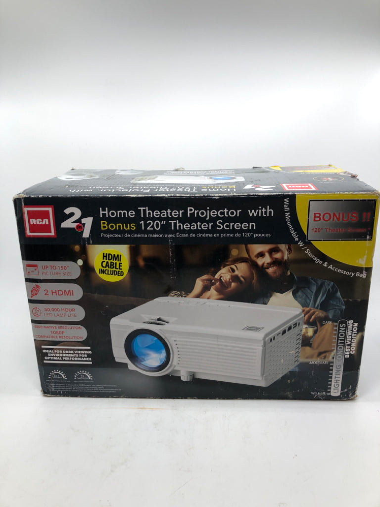 NIB HOME THEATRE PROJECTOR.