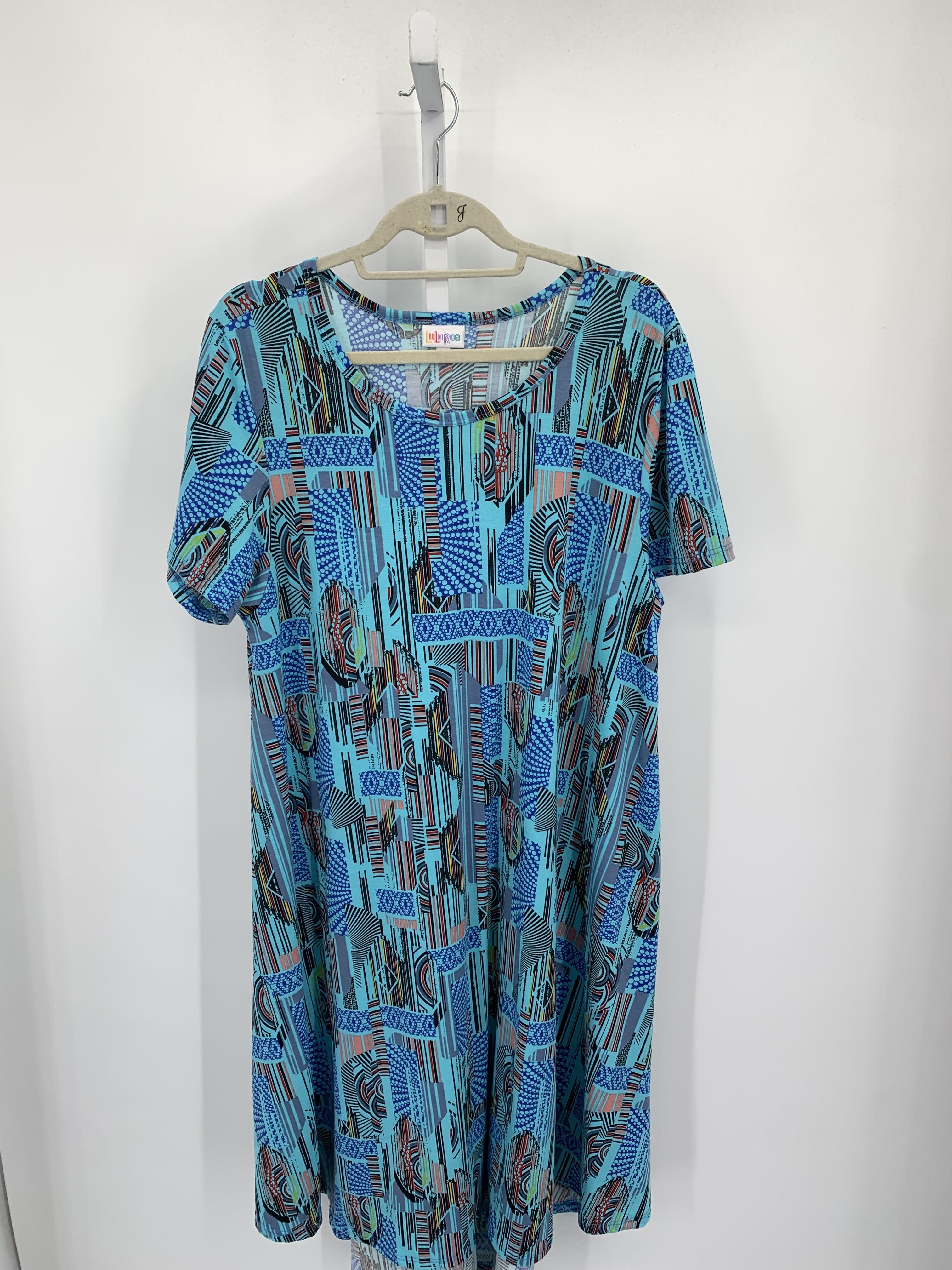 Lularoe Size Extra Large Misses Short Sleeve Dress