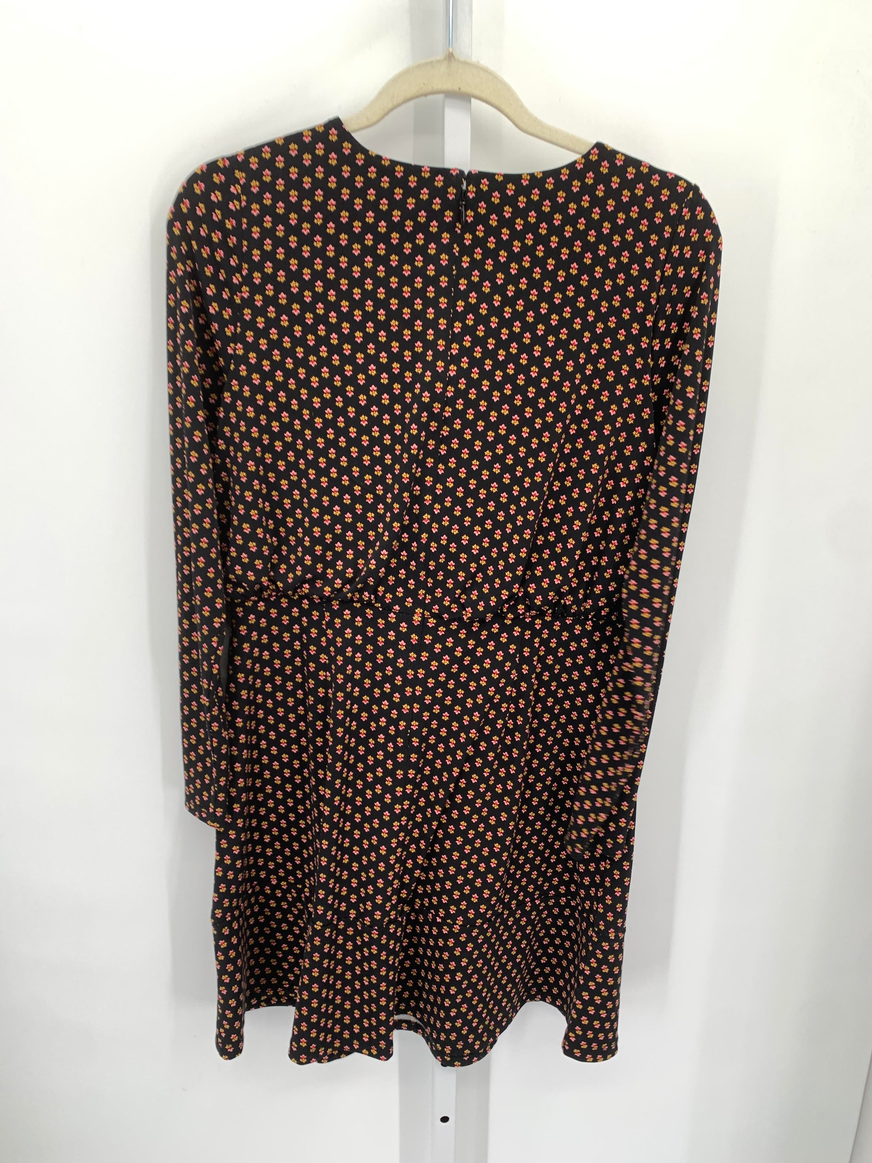 Loft Size 6 Petite Petite Long Sleeve Dress