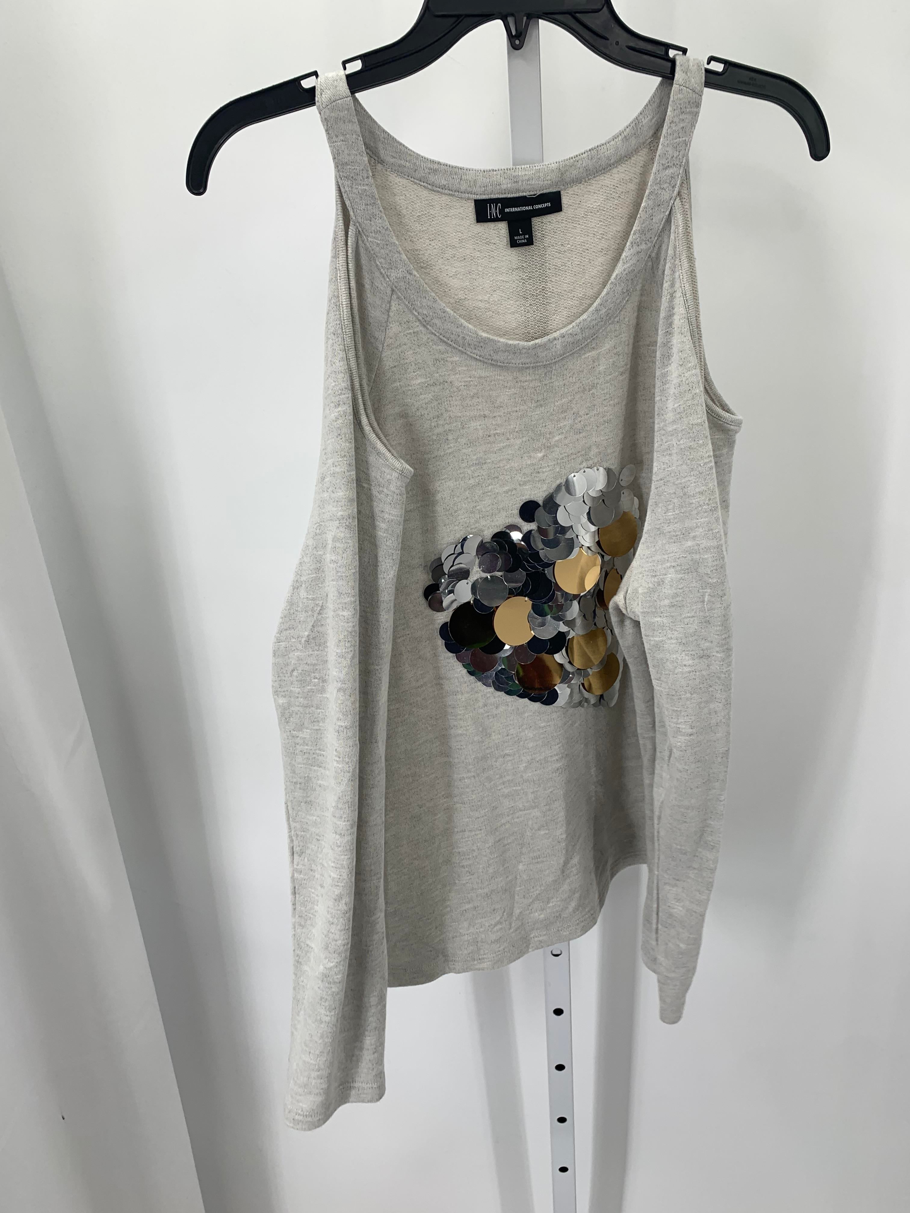 INC Size Large Misses Long Sleeve Shirt