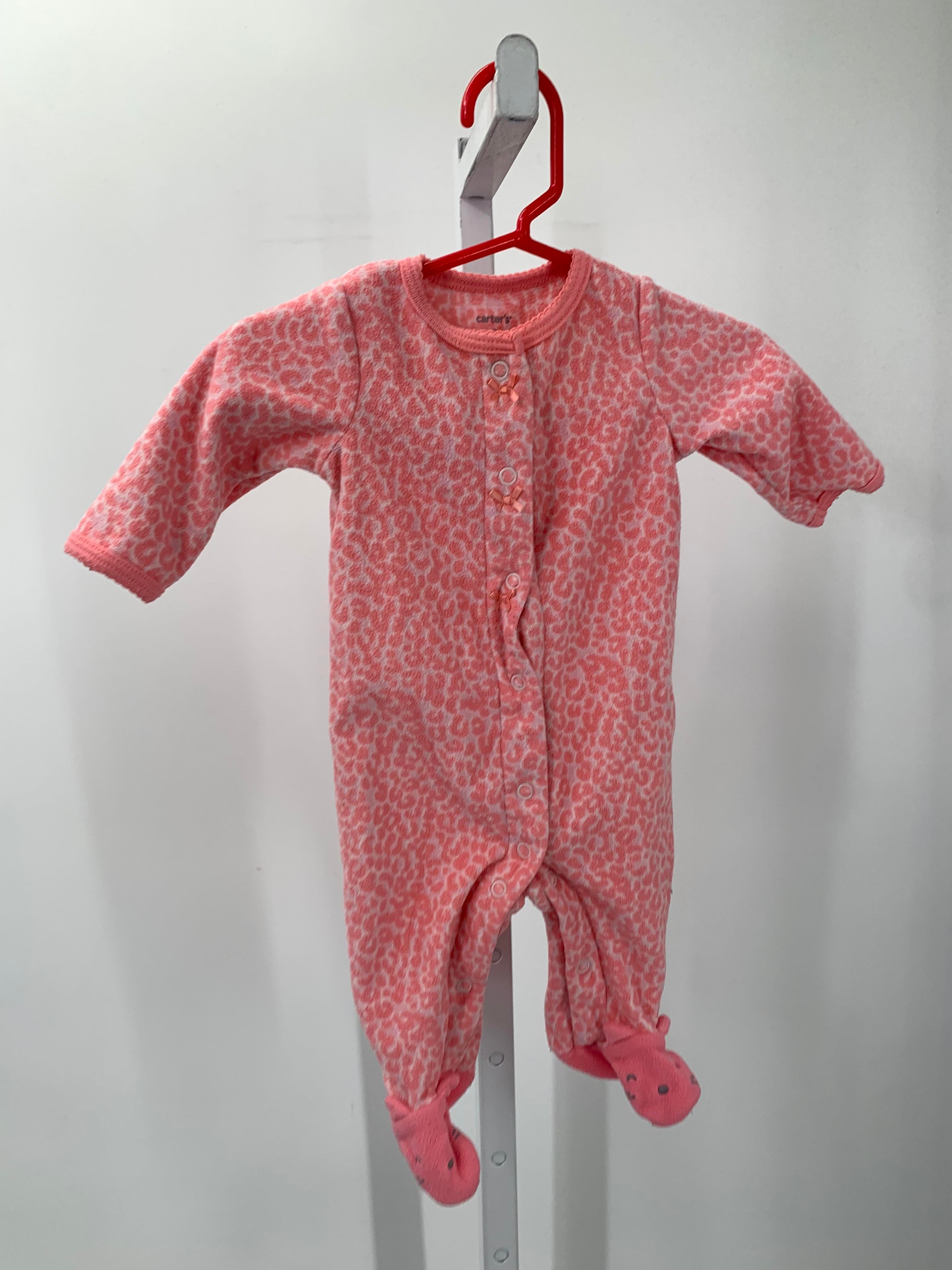 Carters Size 3 Months Girls Long Slv. Romper