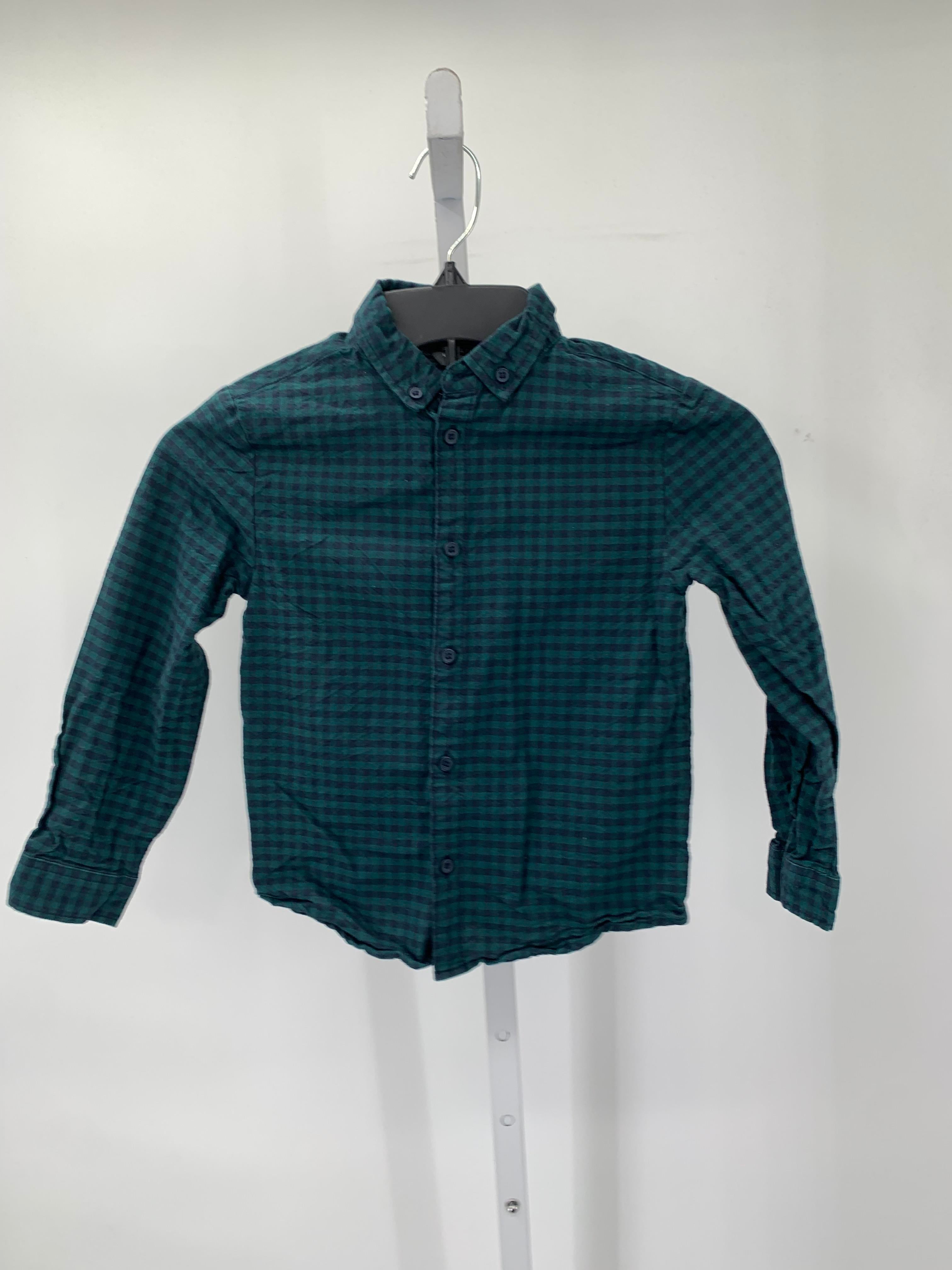 NAV Y PLAID BTN DOWN
