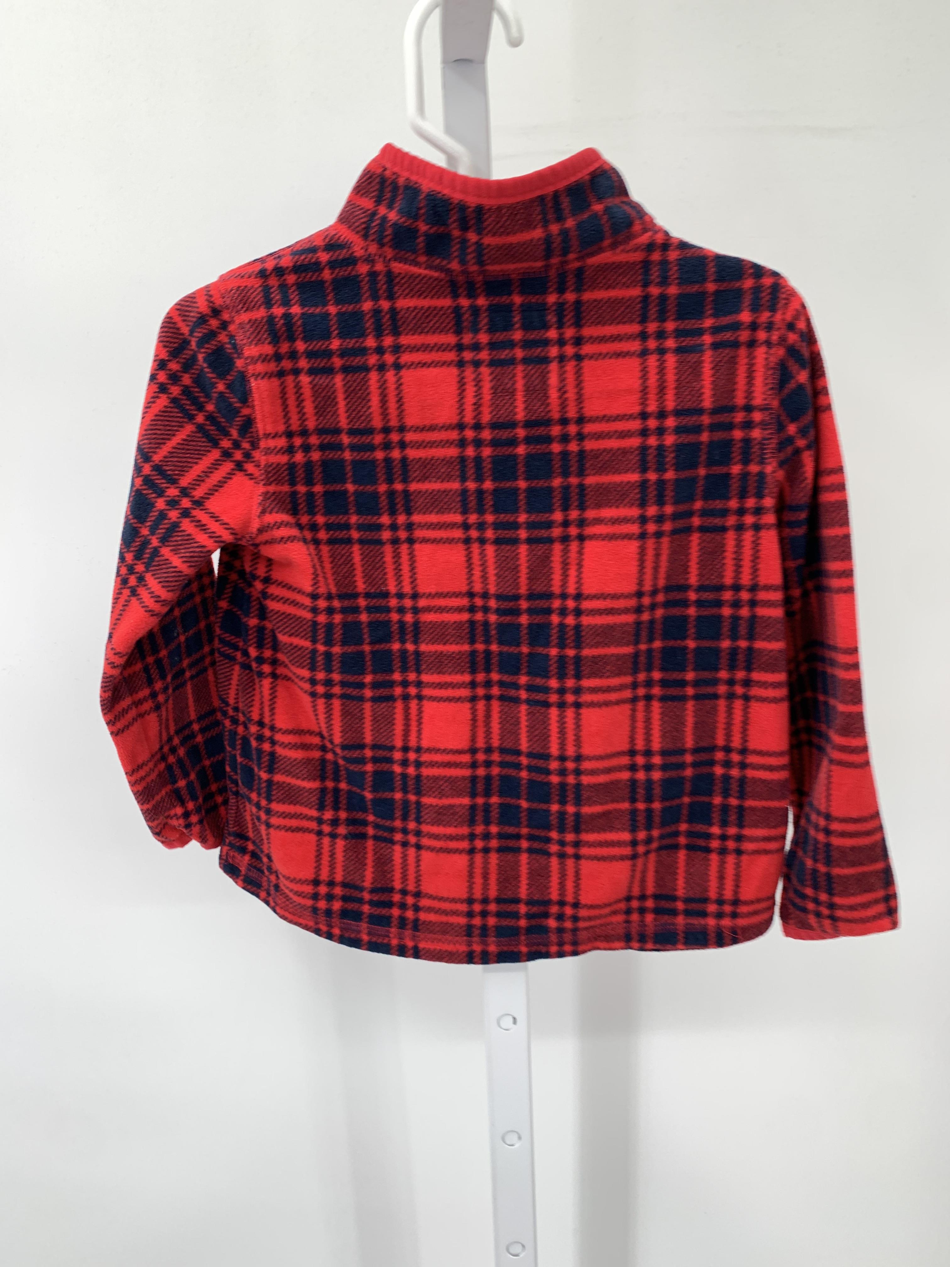 BLUE PLAID FLEECE