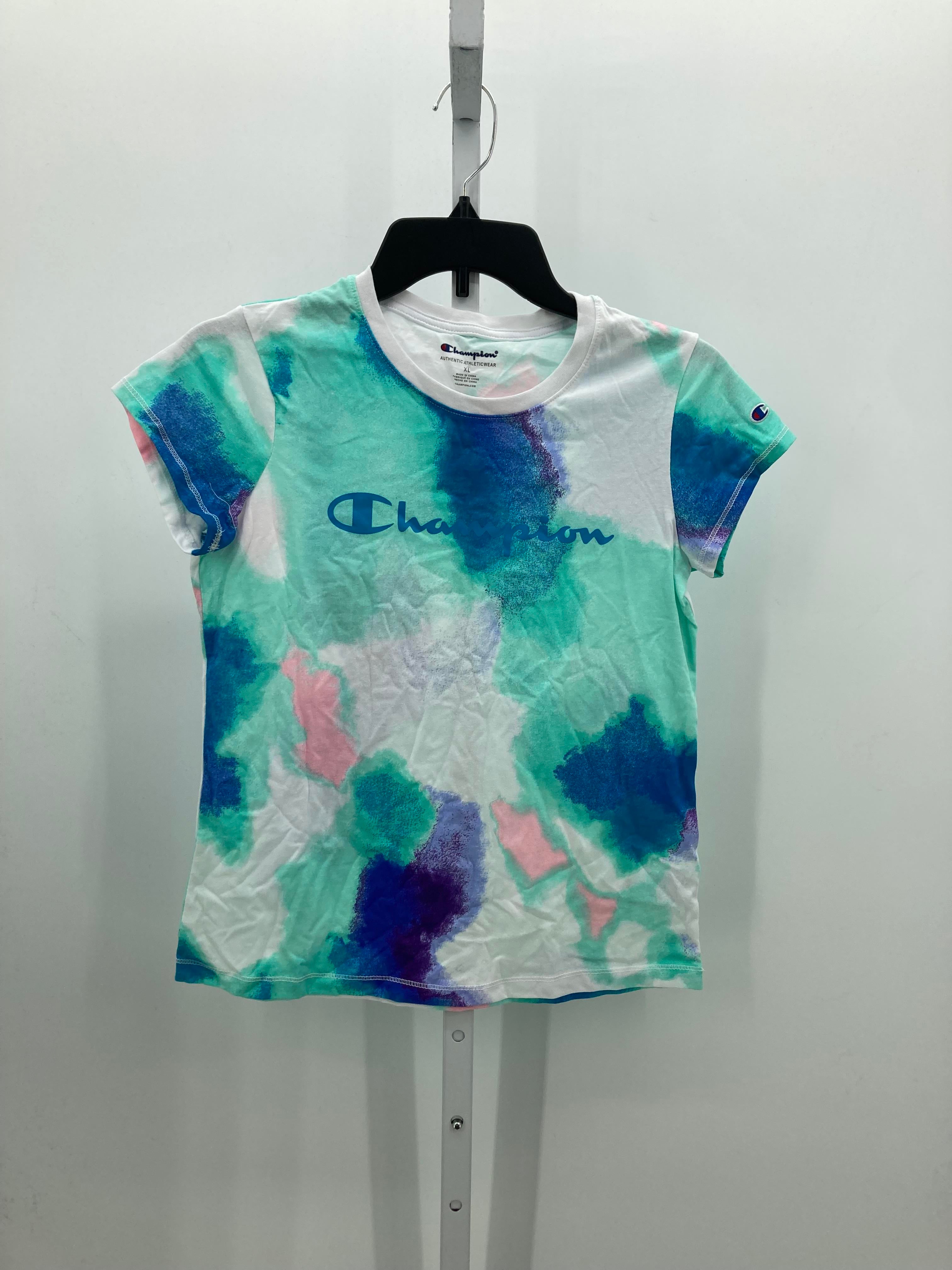 Champion Size 18-20 Girls Short Sleeve Shirt