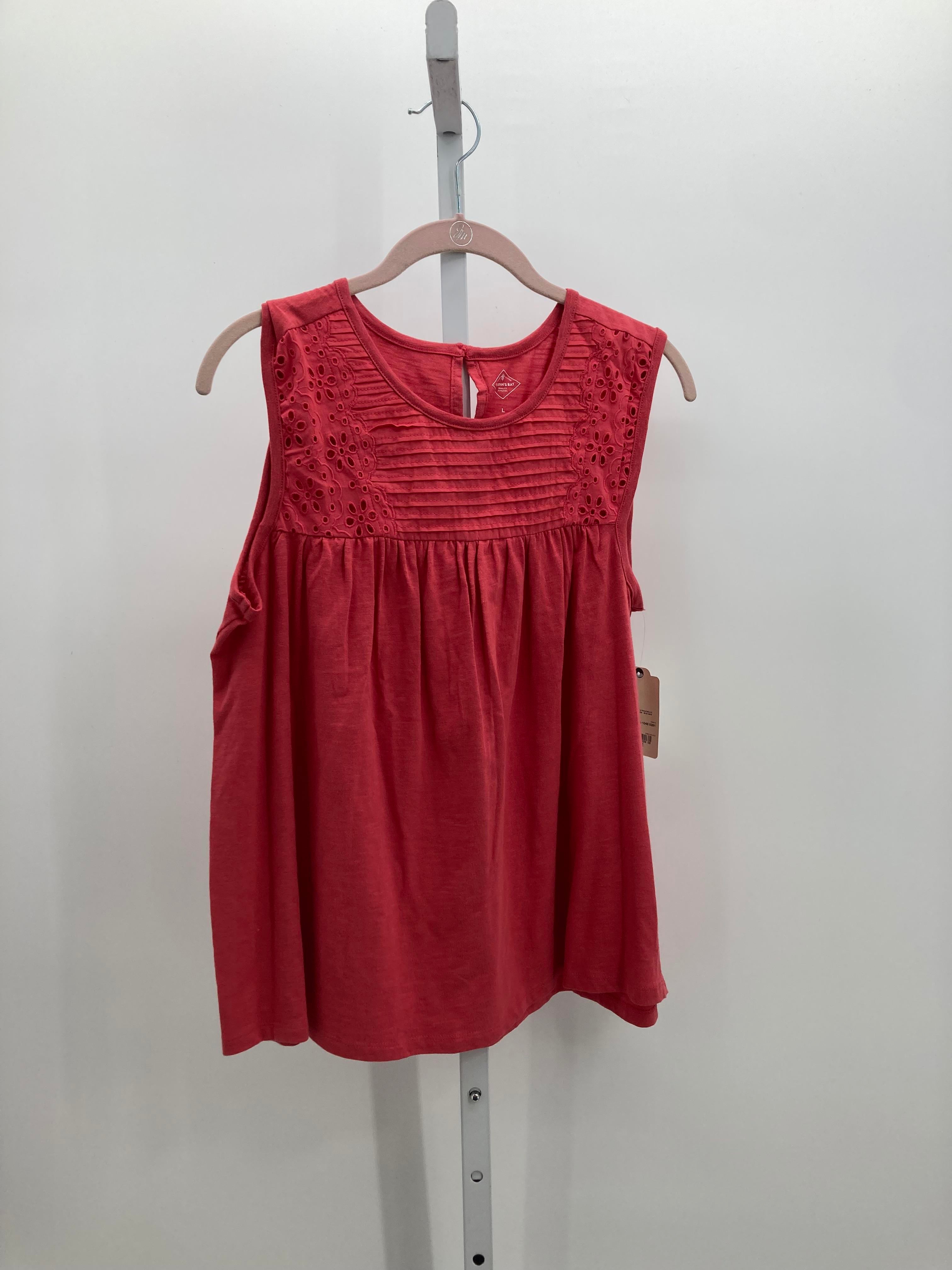 St. Johns Bay Size Large Misses Sleeveless Shirt