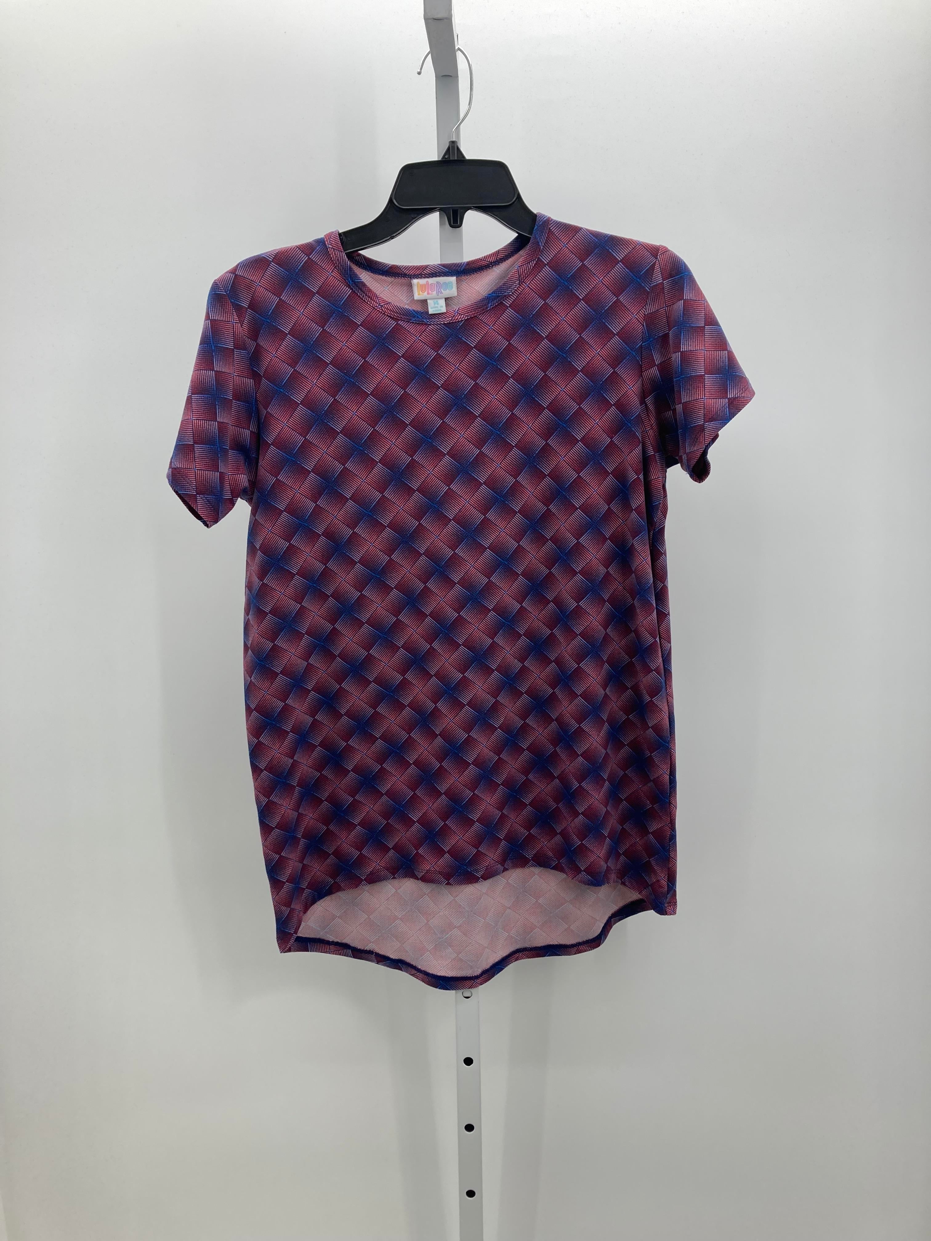 Lularoe Size 14 Misses Short Sleeve Shirt