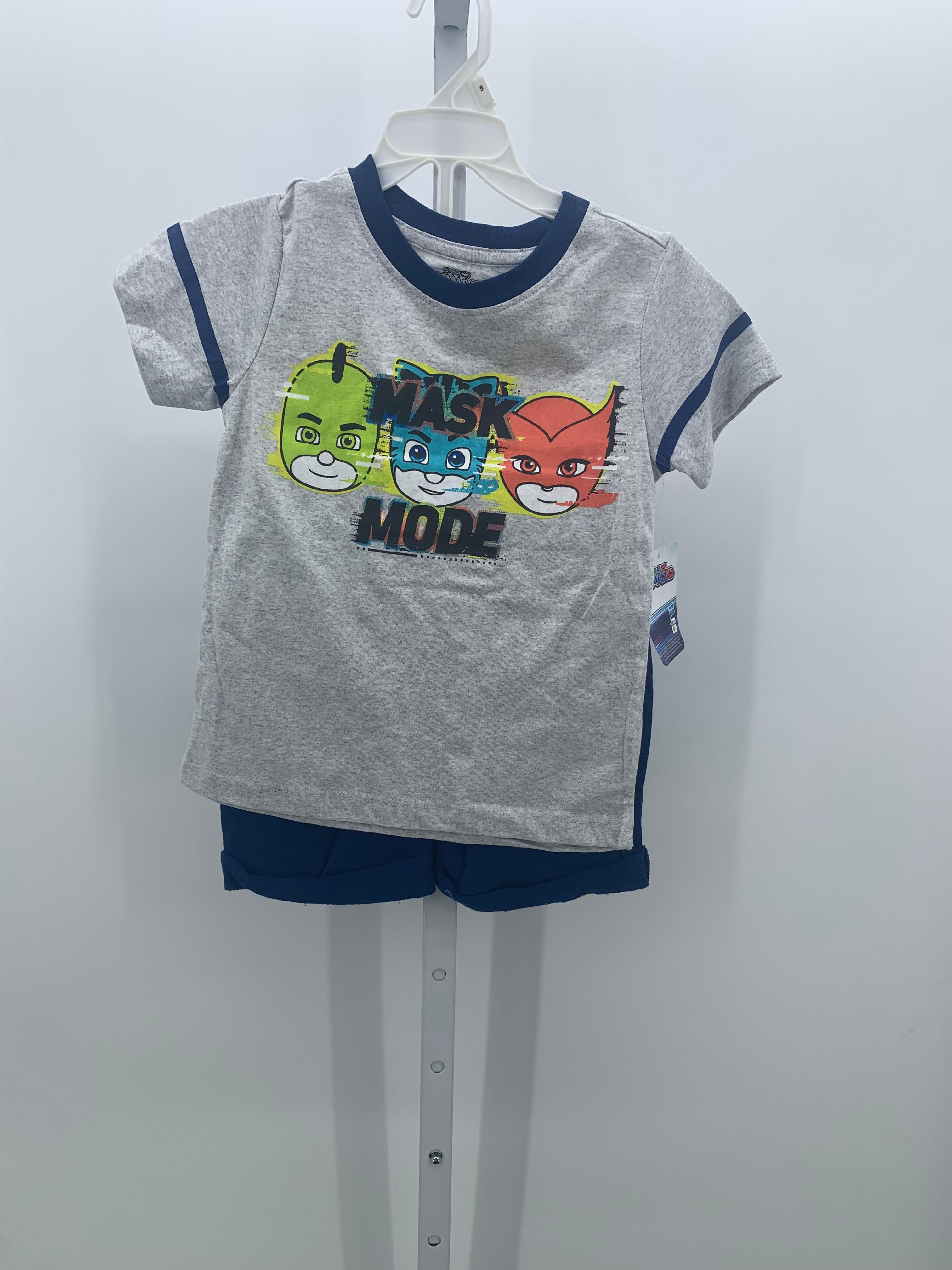 NEW MASK MODE TEE ANS SHORTS.