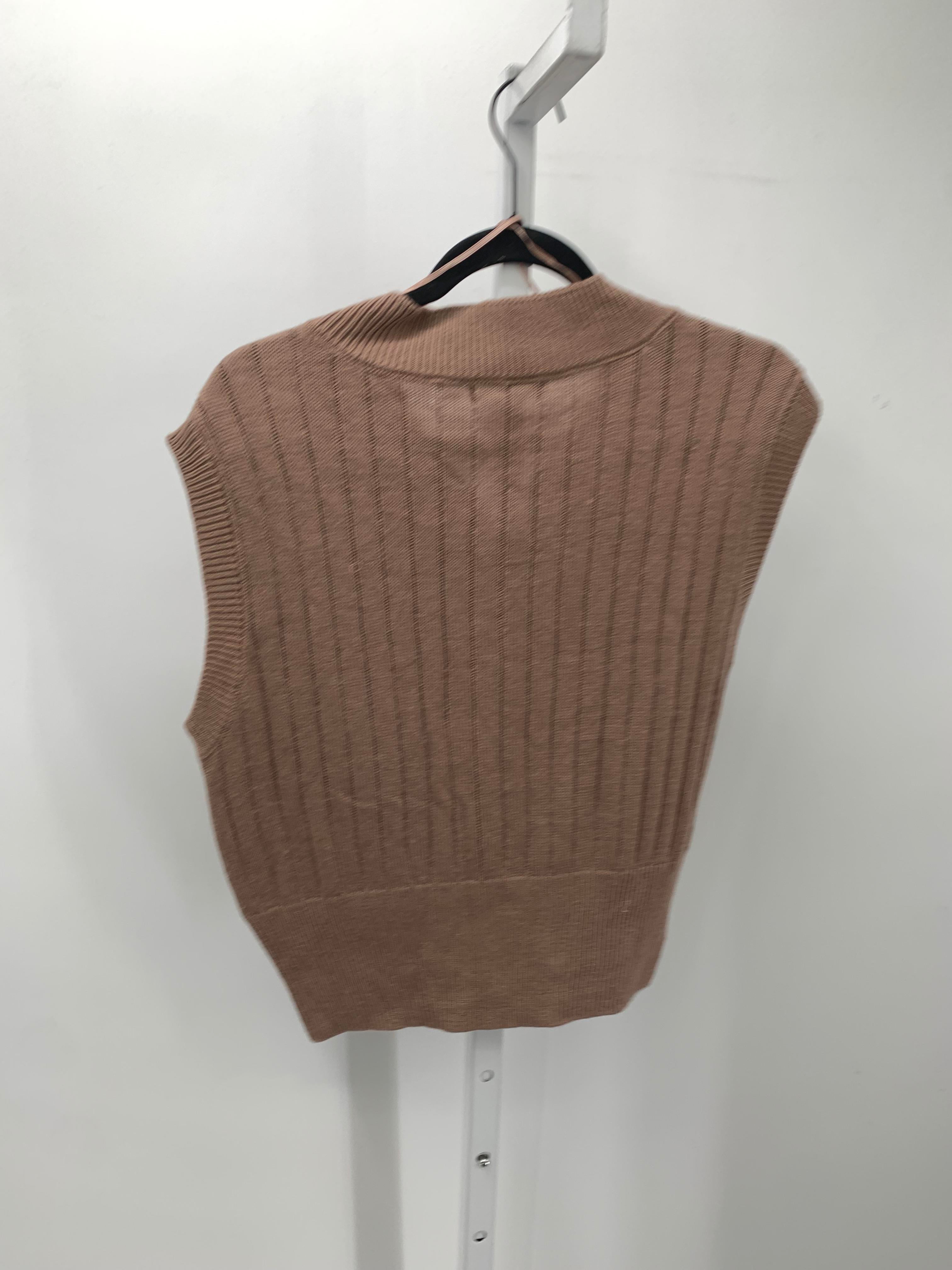 Size Large Misses Sleeveless Sweater