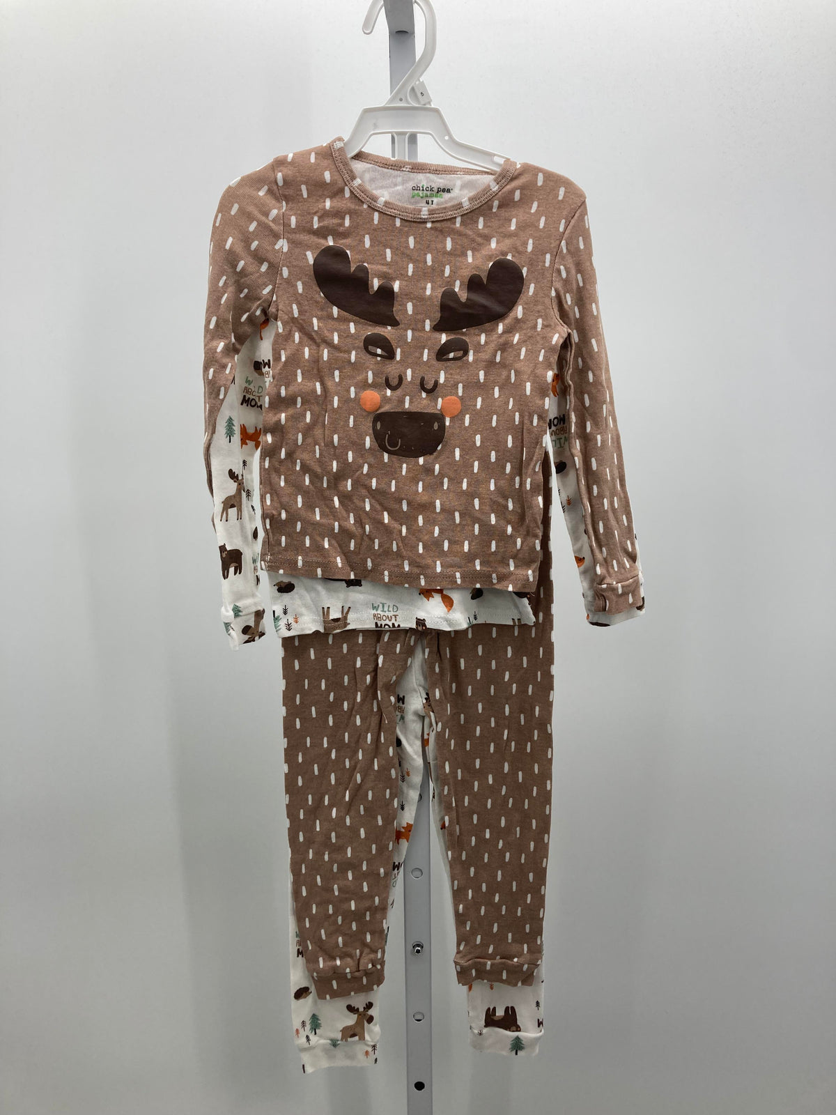 TWO SETS MOOSE PJS
