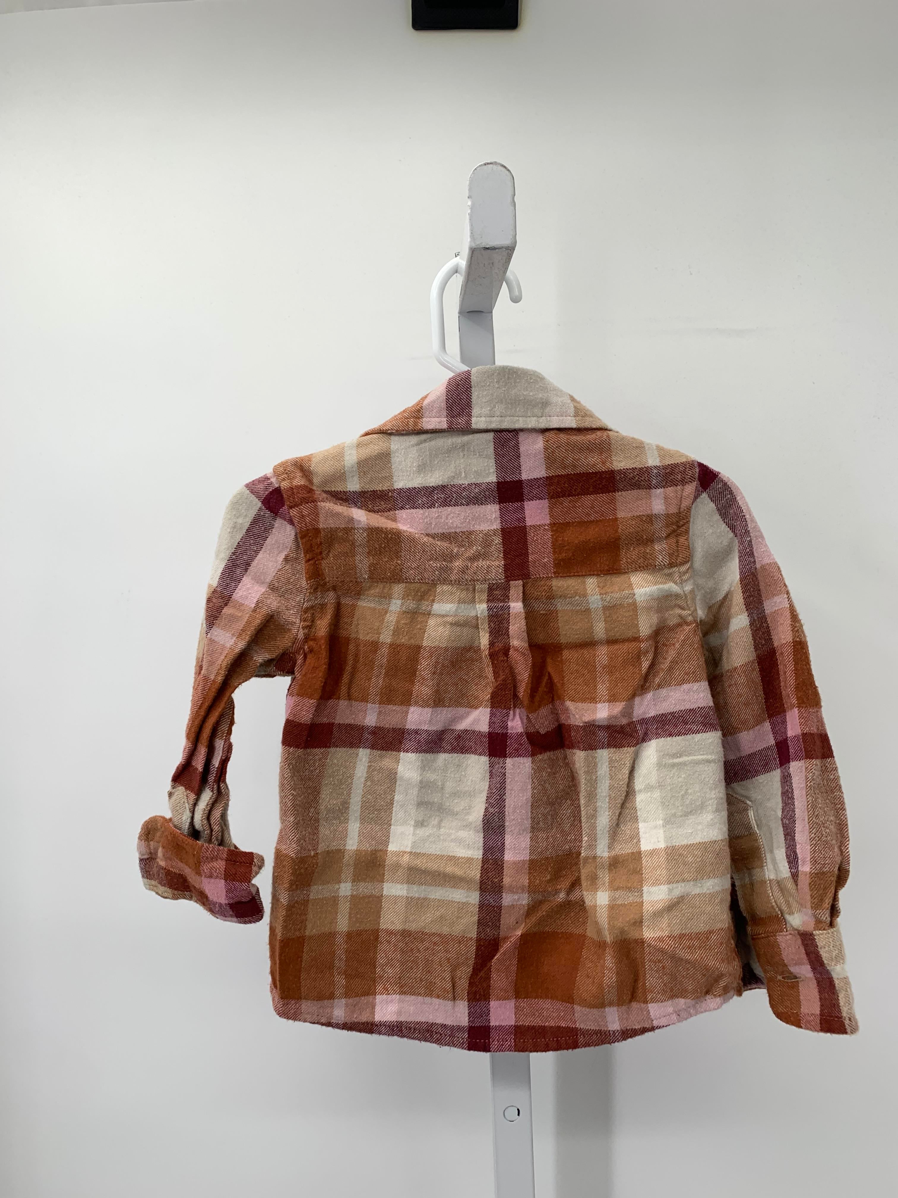 Size 2T Girls Long Sleeve Shirt