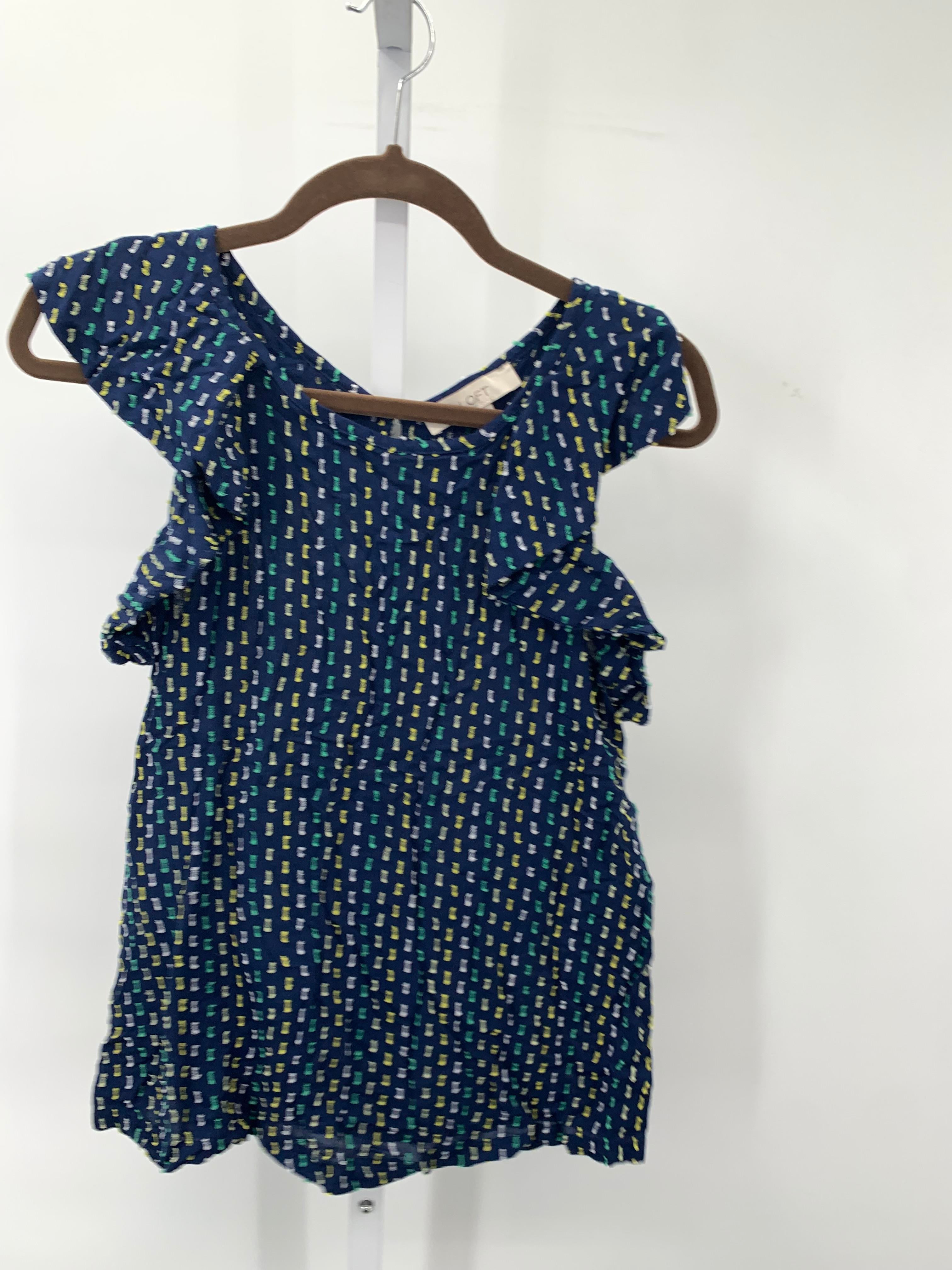 Loft Size X Small Misses Sleeveless Shirt
