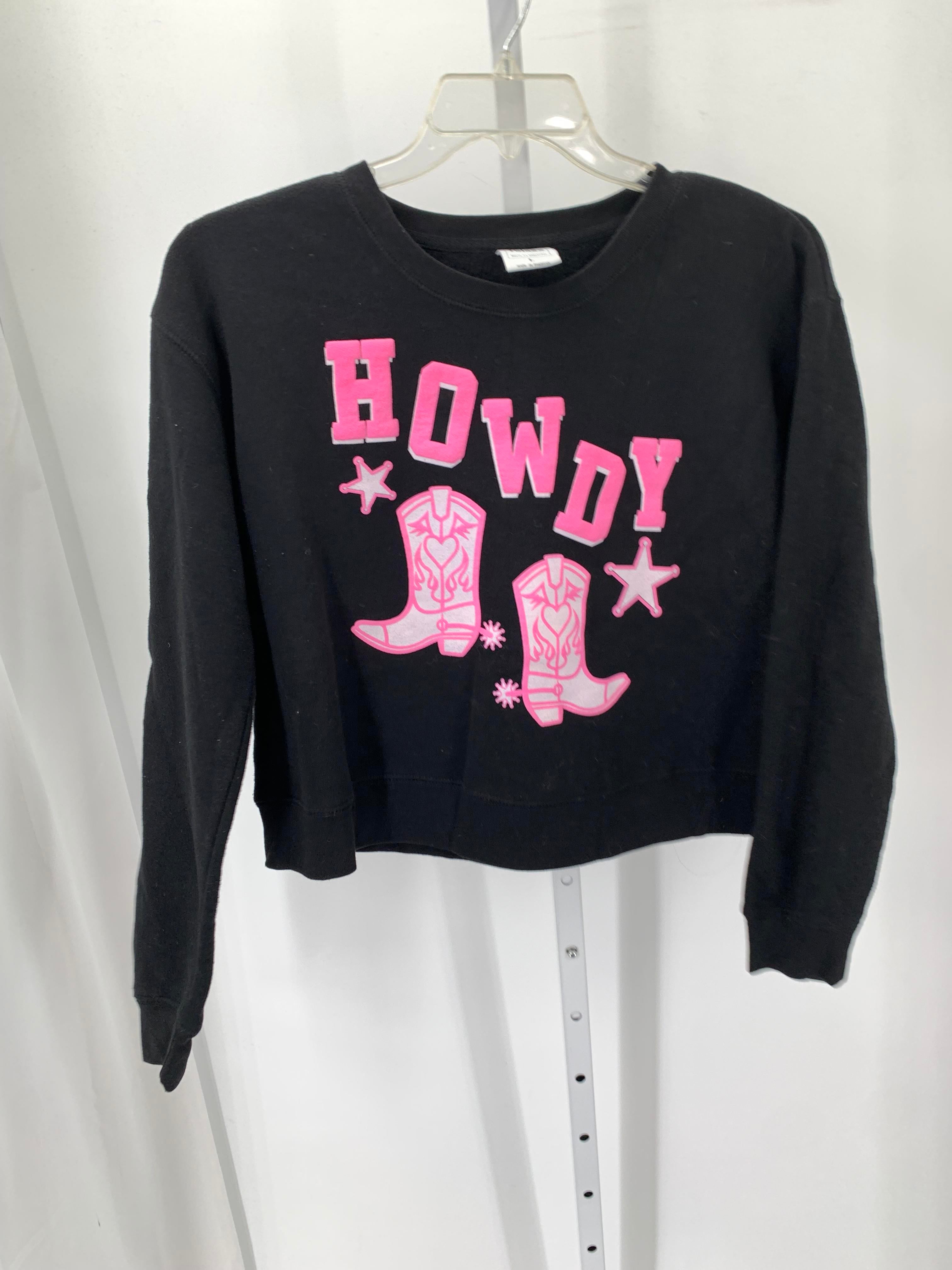 Size Large Juniors Long Sleeve Shirt