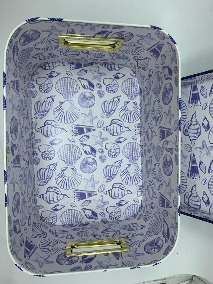 NAUTICAL KNOT DECORATIVE STORAGE BOX.